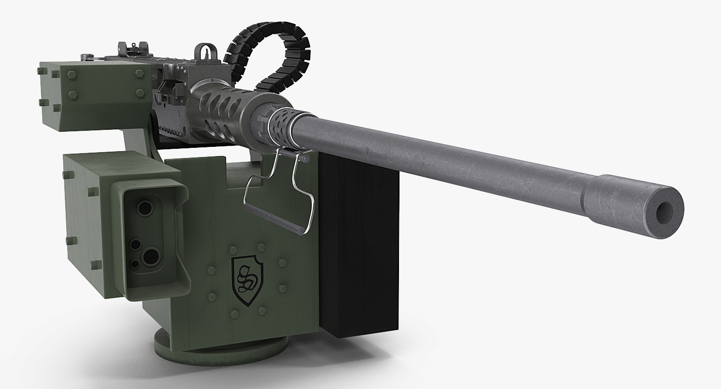 3D Browning  M2 50 Caliber model