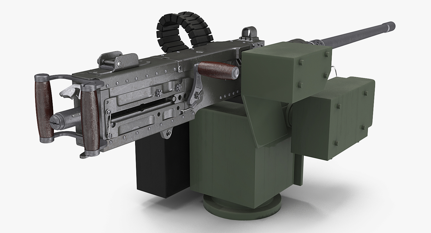 3D Browning  M2 50 Caliber model