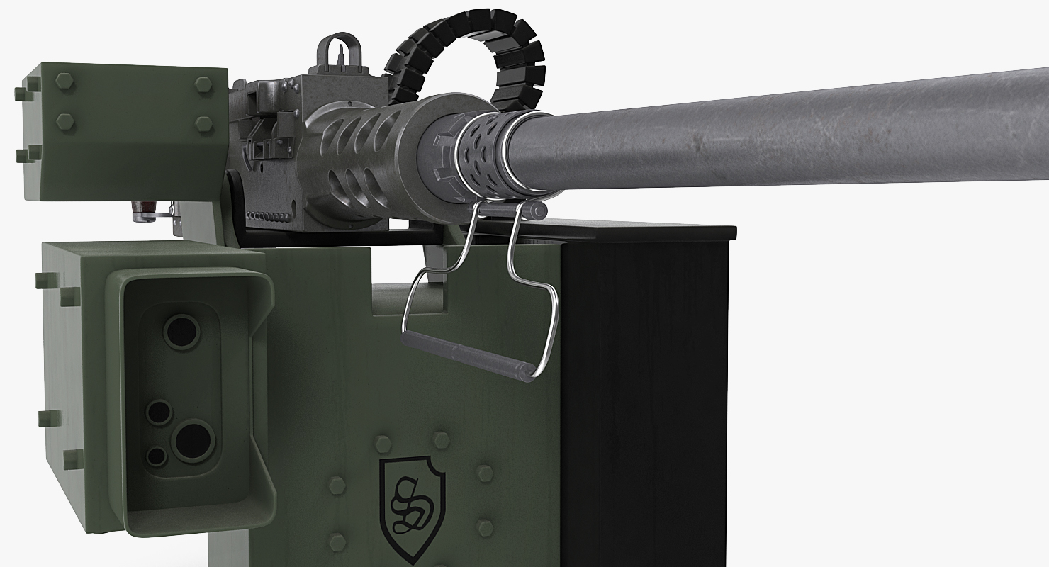 3D Browning  M2 50 Caliber model