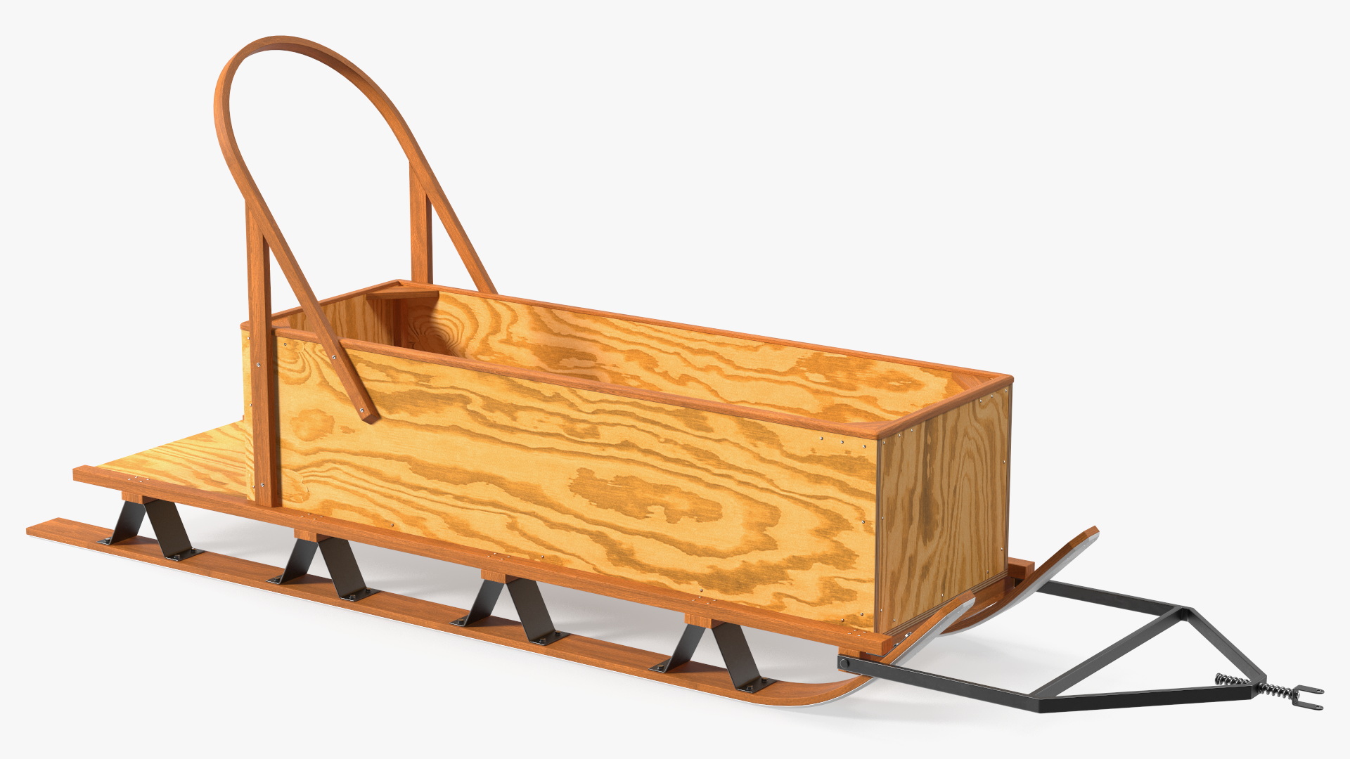 3D Box Freight Sled