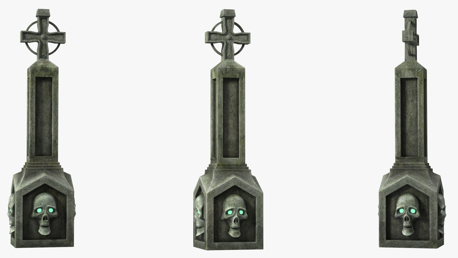 Halloween Tombstone 3D model