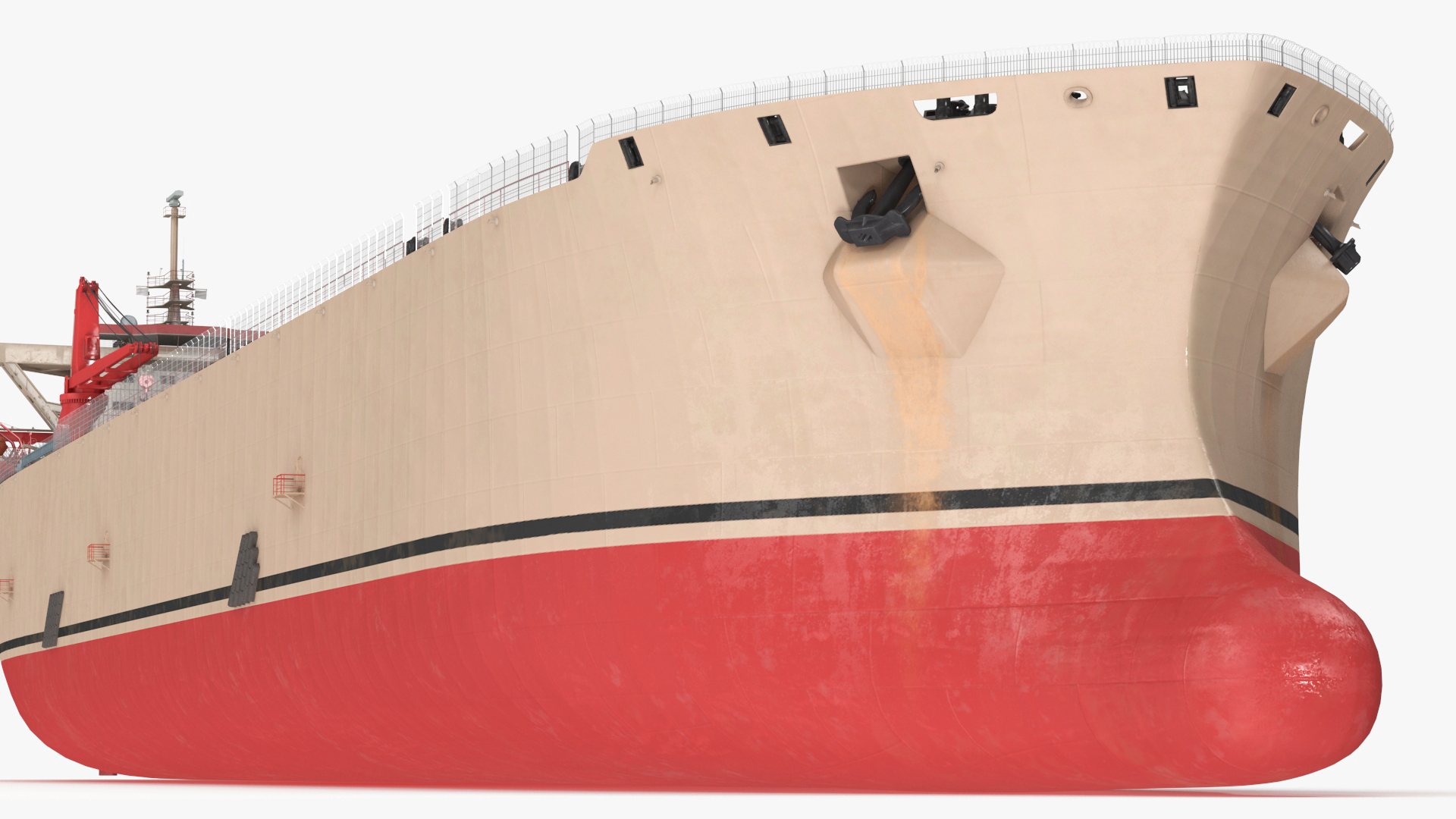 3D model Unladen Cargo Tanker