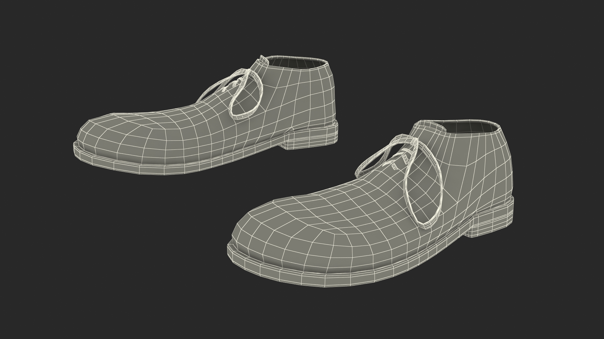 3D Clown Shoes