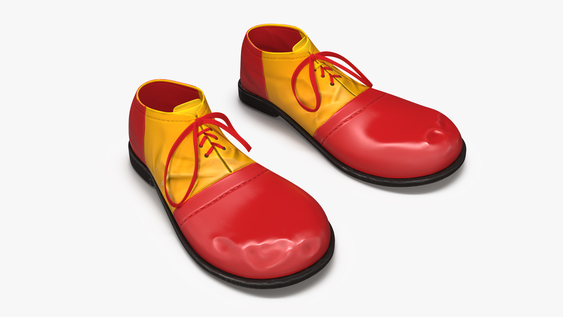 3D Clown Shoes