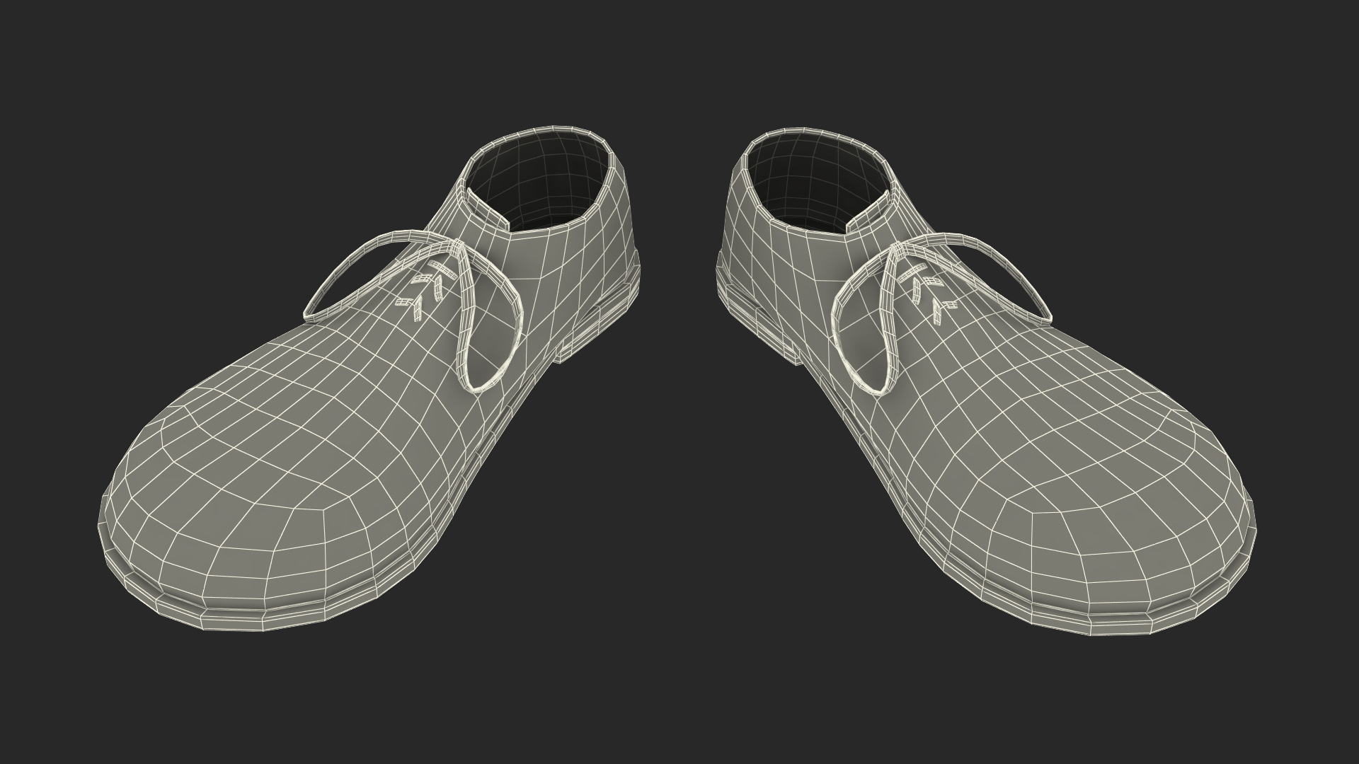 3D Clown Shoes