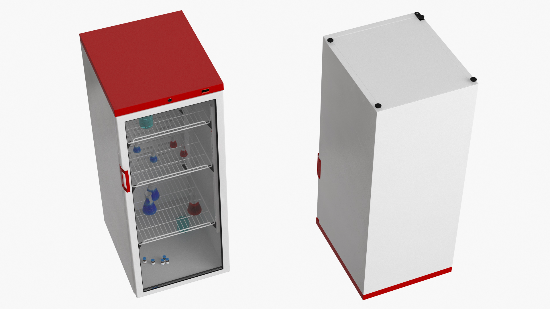 3D Lab Cooled Incubator 340L with Flask