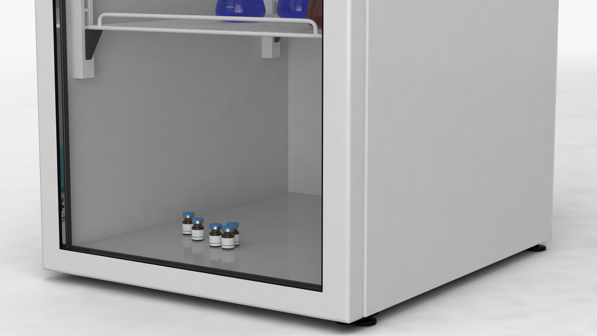 3D Lab Cooled Incubator 340L with Flask