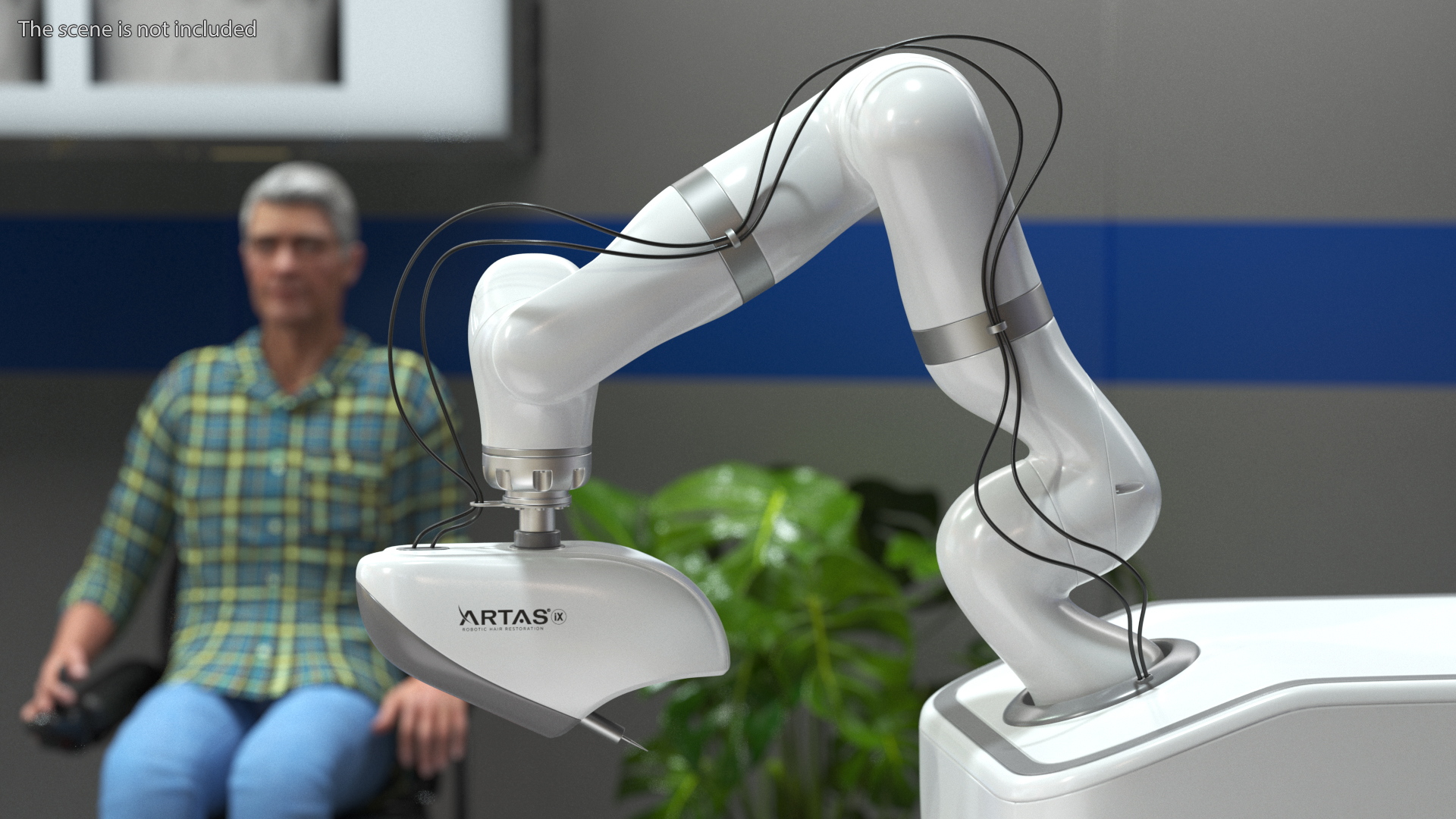 3D model ARTAS Robotic Hair Restoration