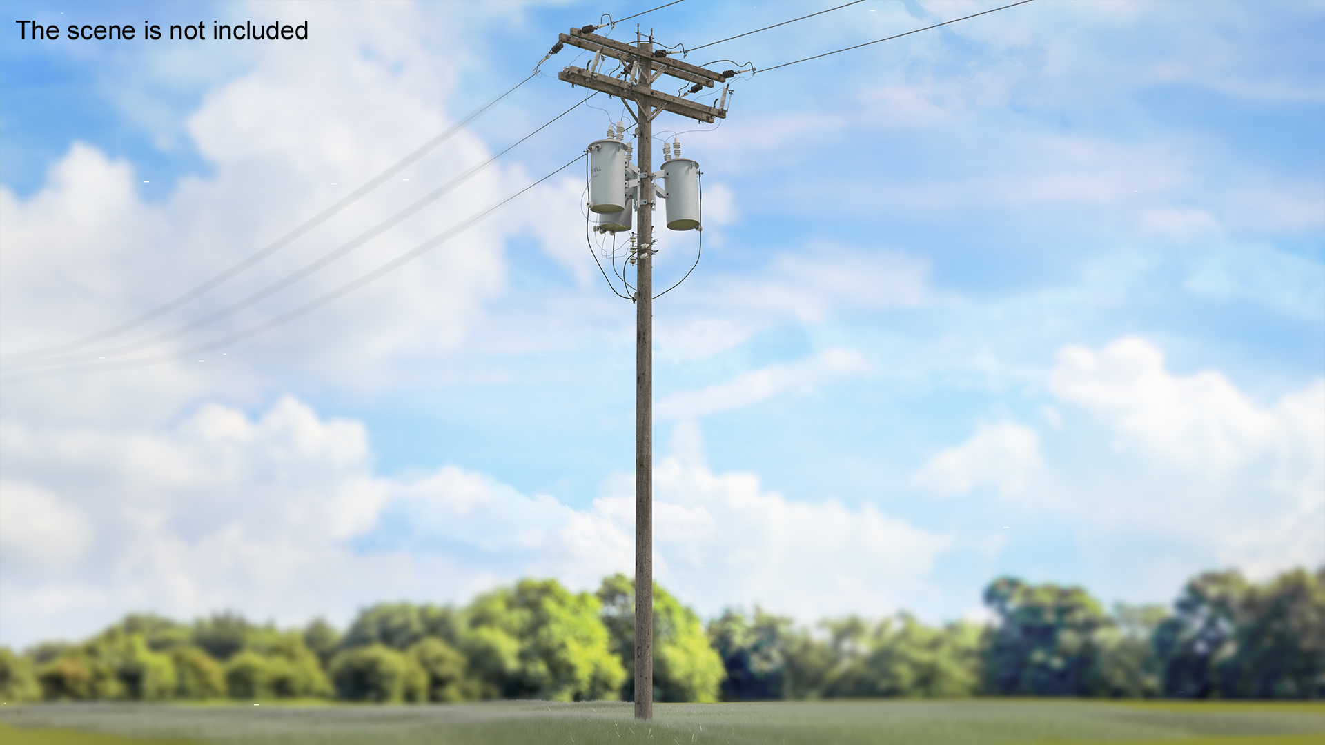 Utility Pole 3D