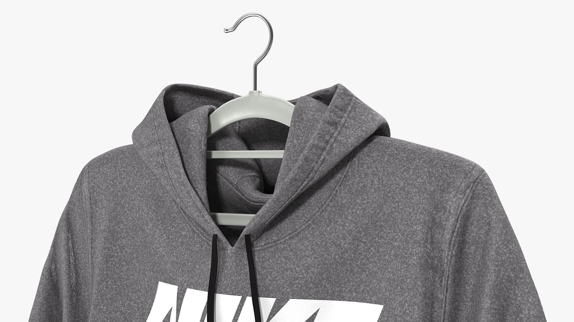 3D Nike Grey Hoodie