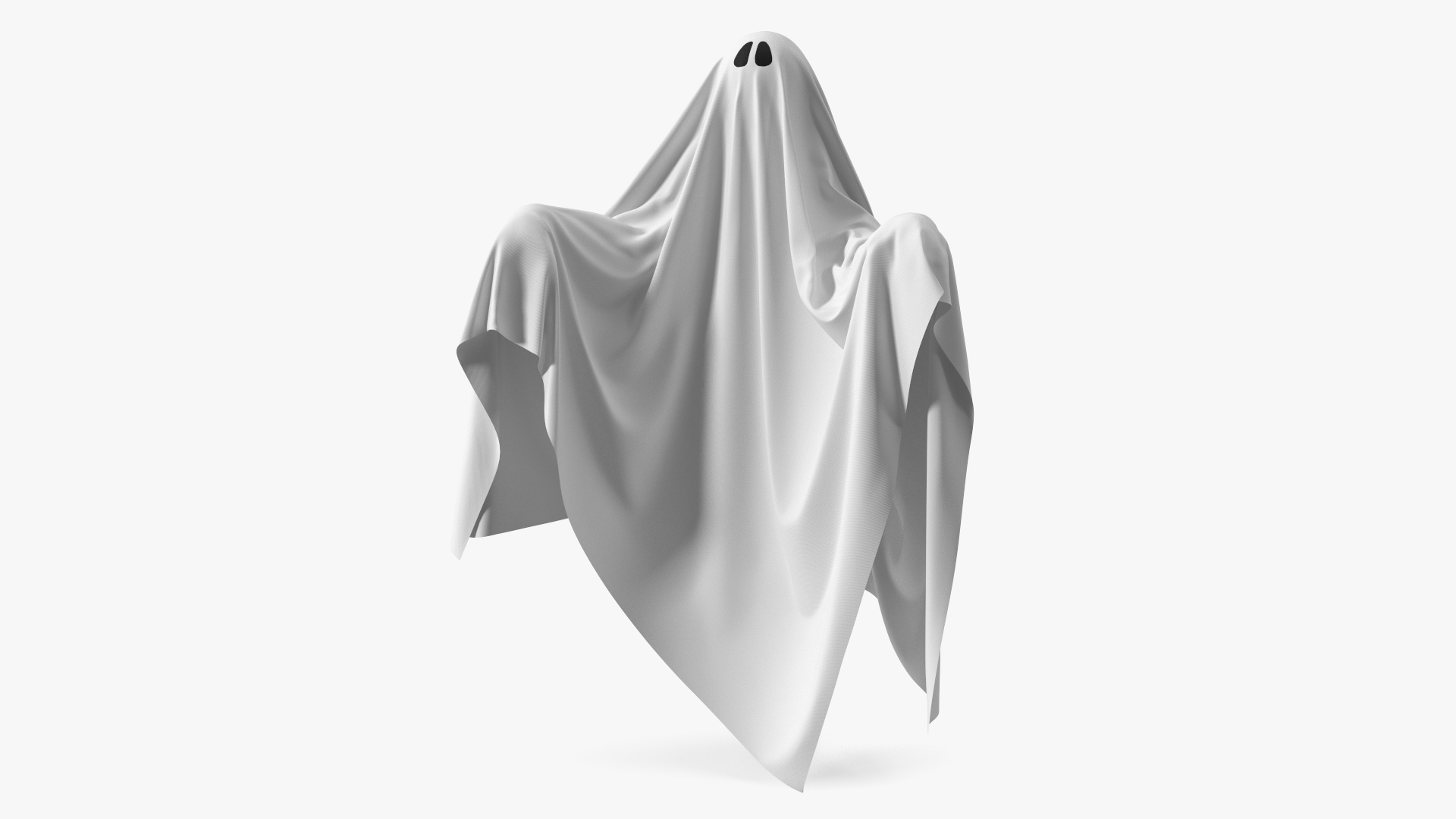 White Ghost Phantom 3D model