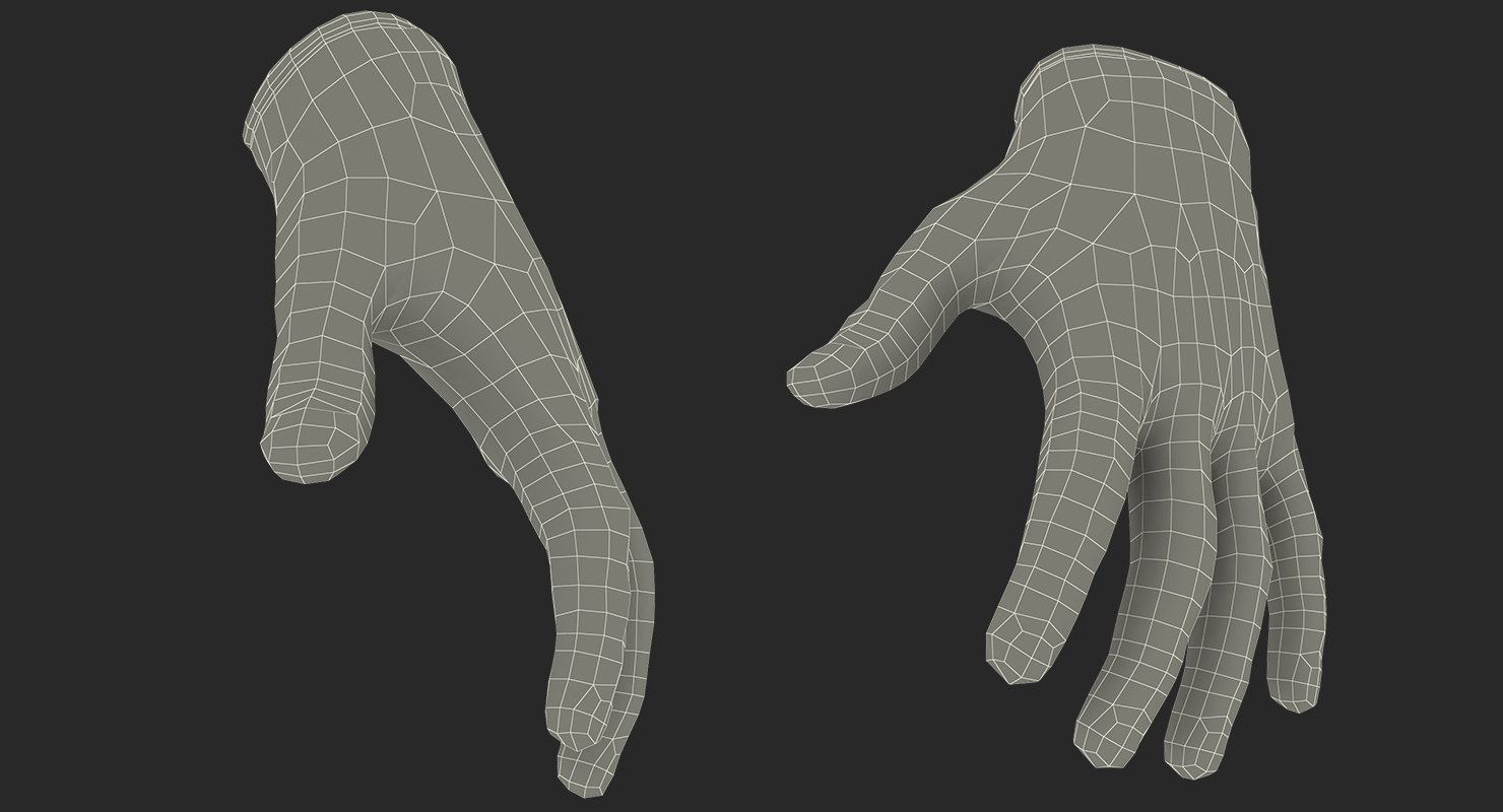 Handschuhe Gloves 3D