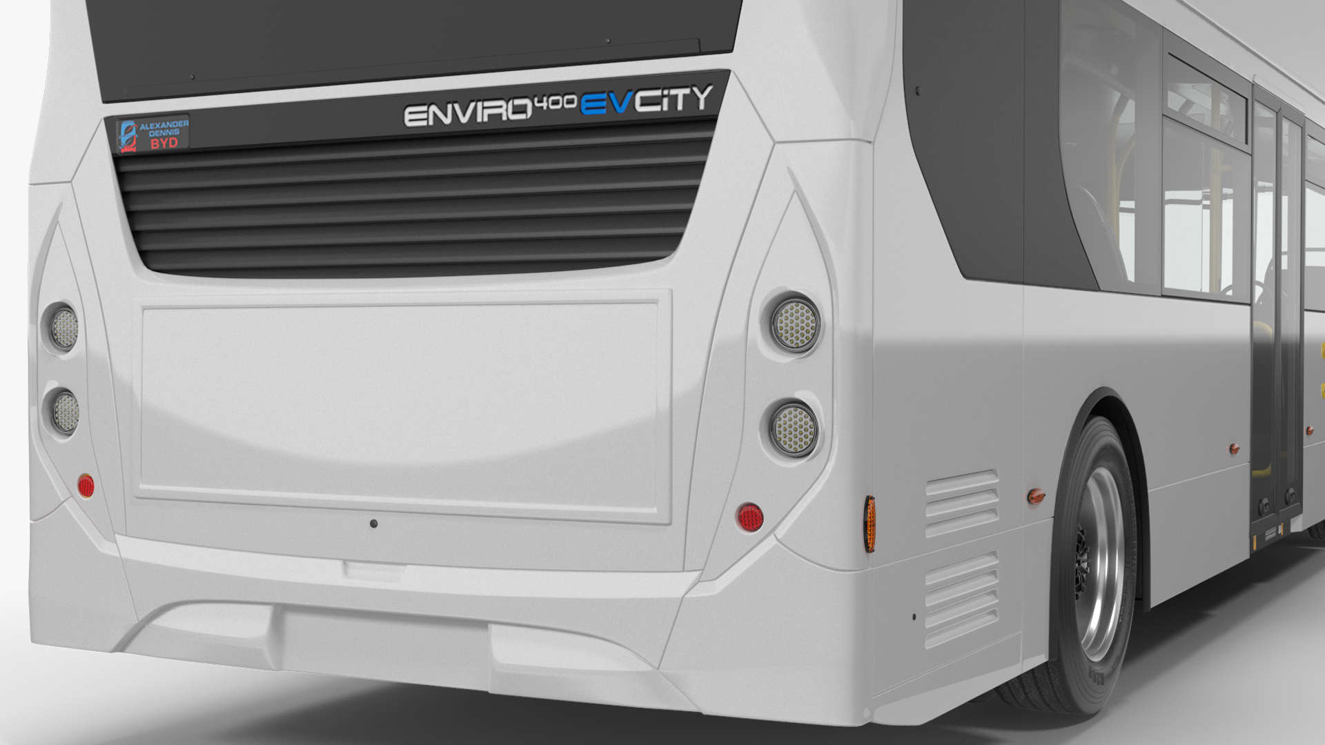 Left Hand Drive Cityliner Rigged 3D