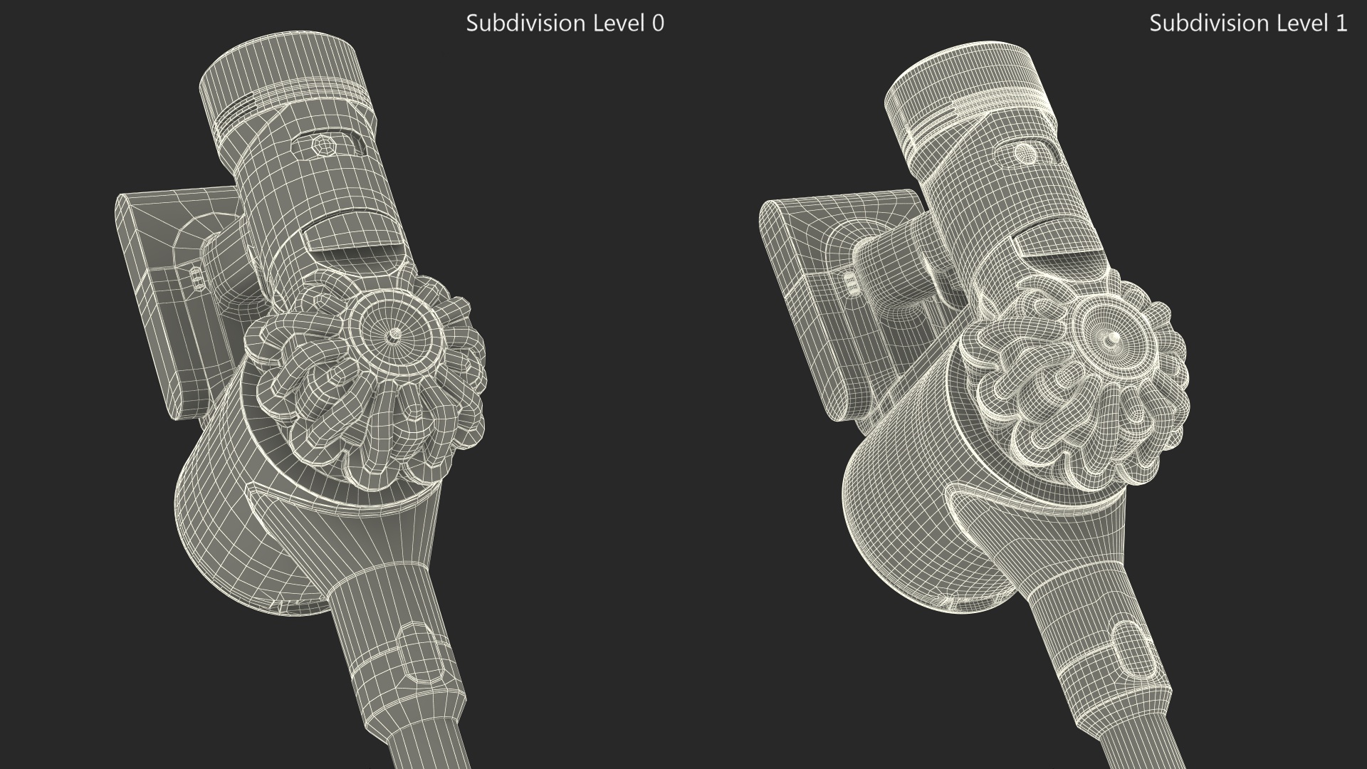 3D Handheld Vacuum Cleaner model