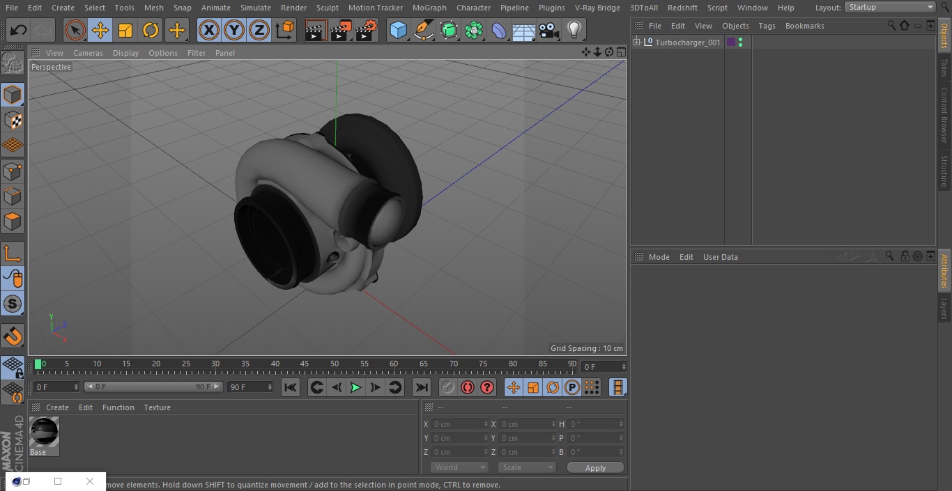 Turbocharger 3D