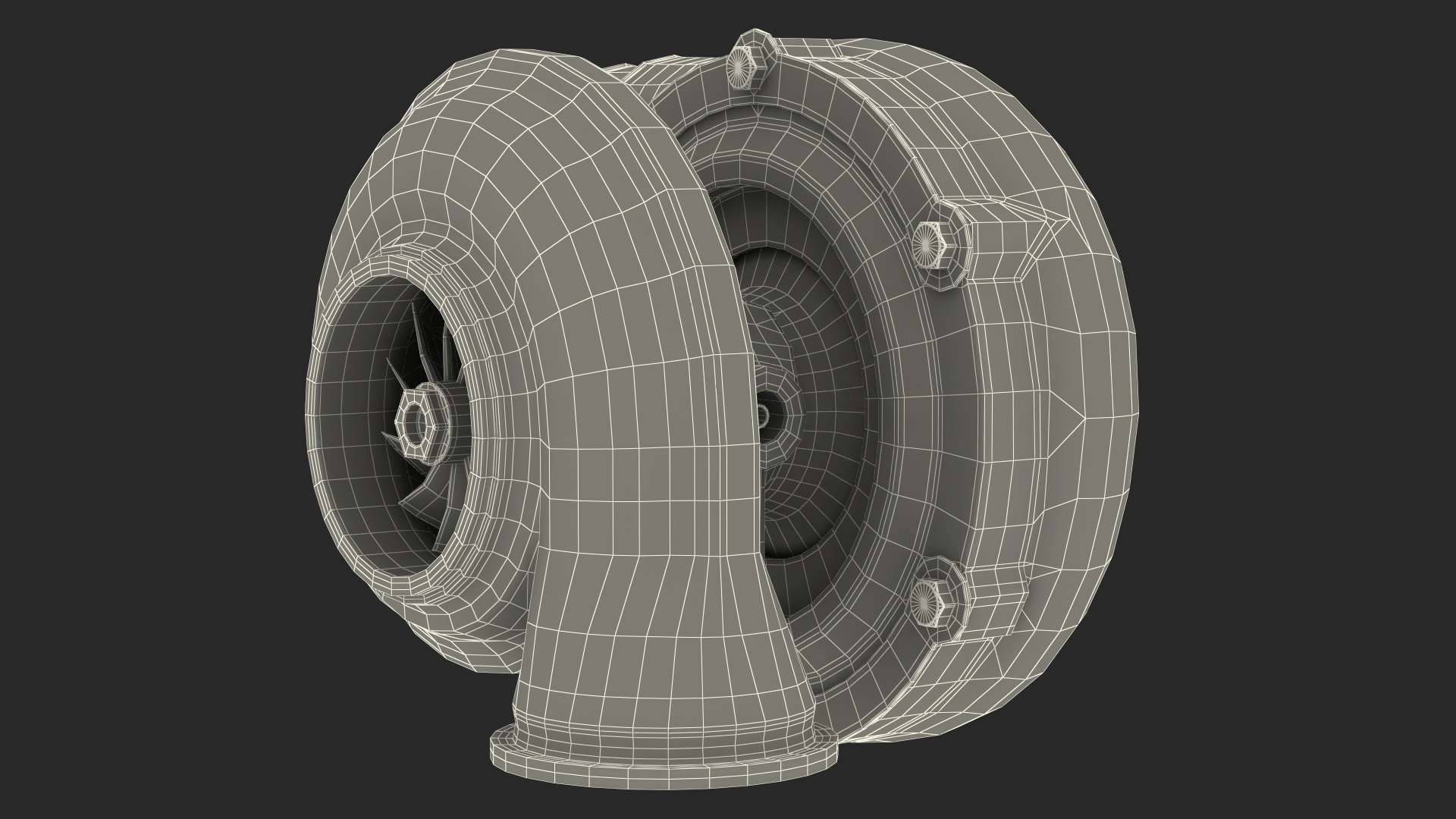 Turbocharger 3D