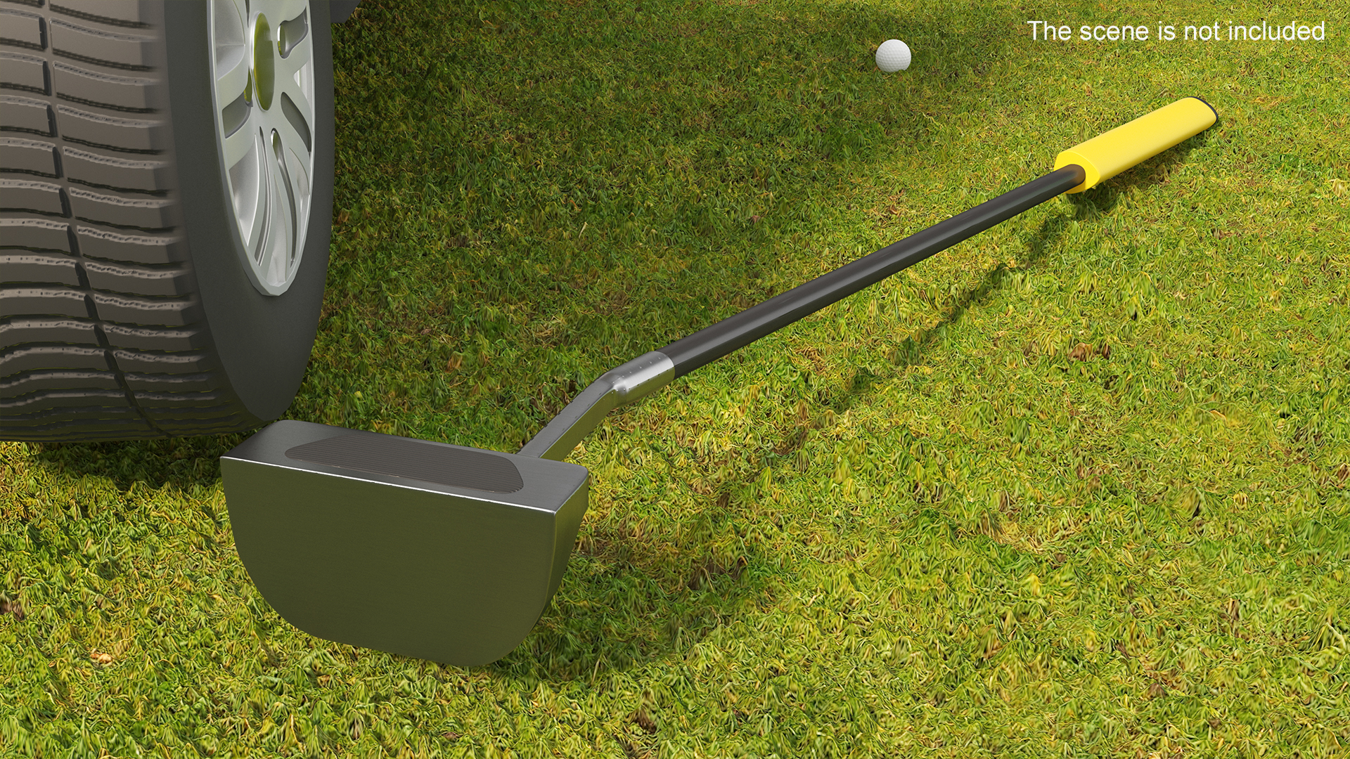 3D Golf Club Putter