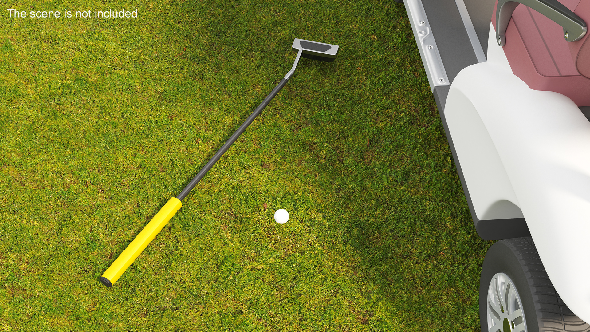 3D Golf Club Putter