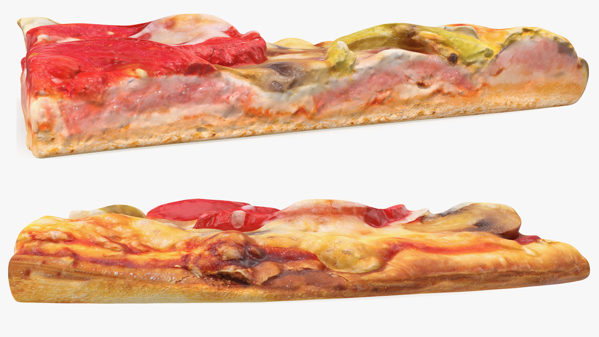 3D Pizza Slice