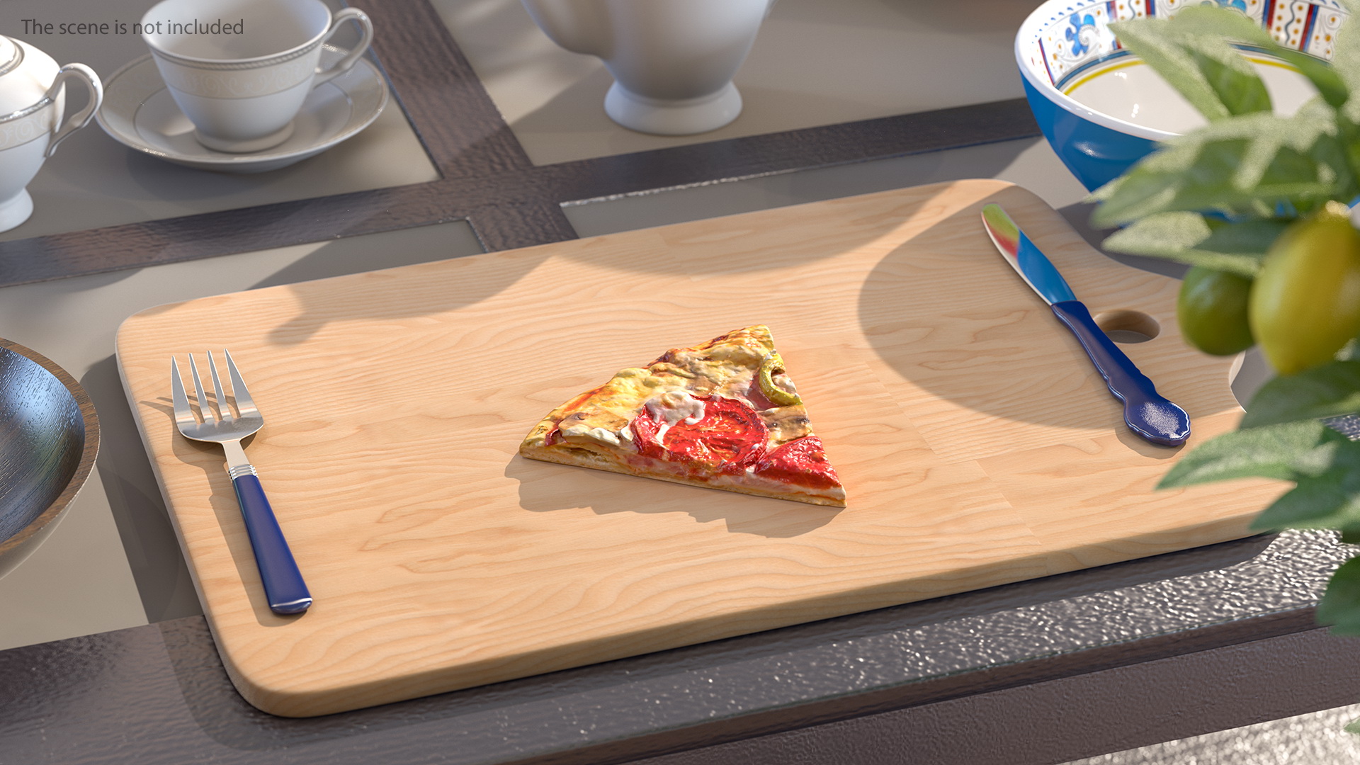 3D Pizza Slice