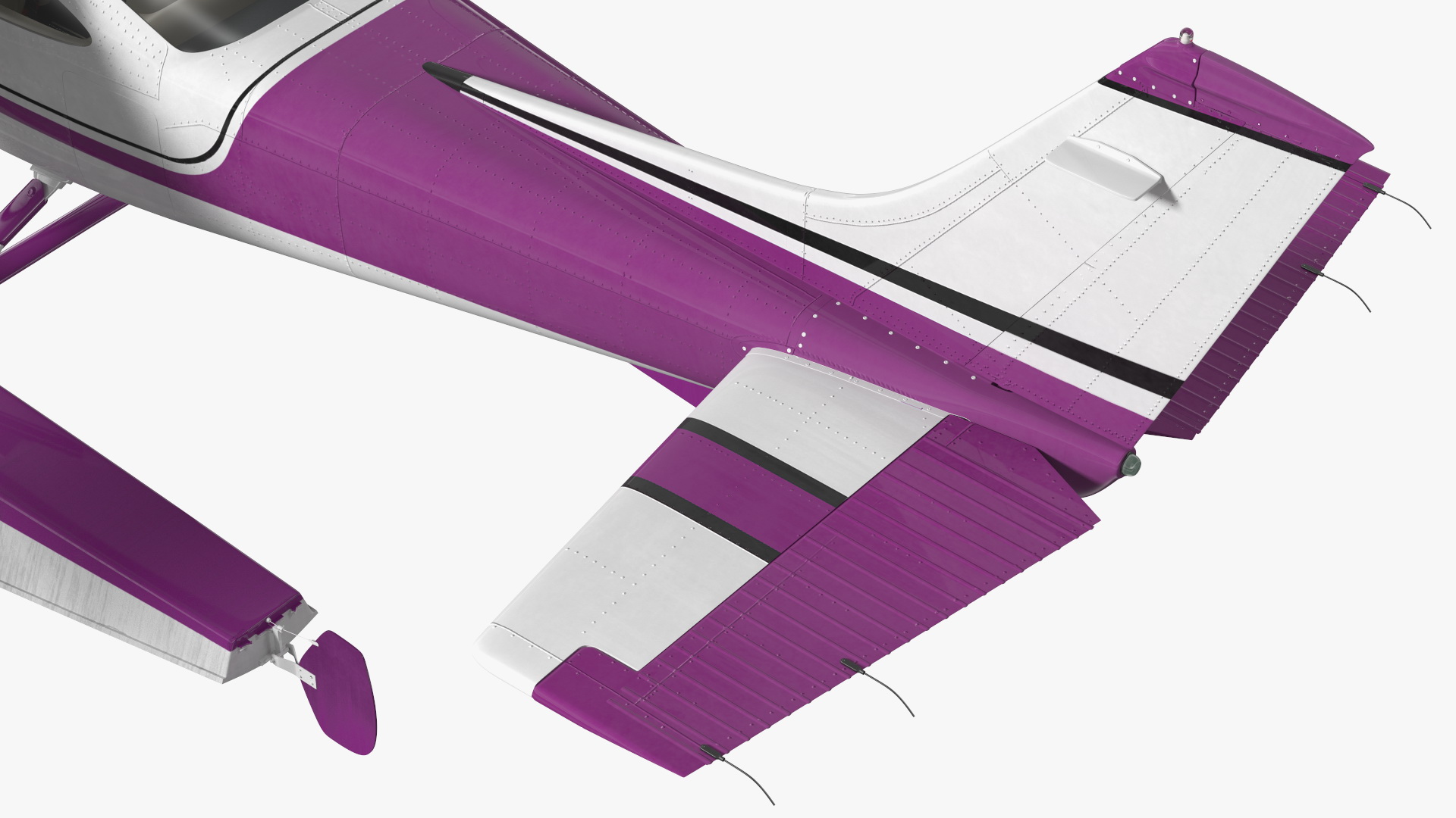 Light Utility Floatplane 3D model