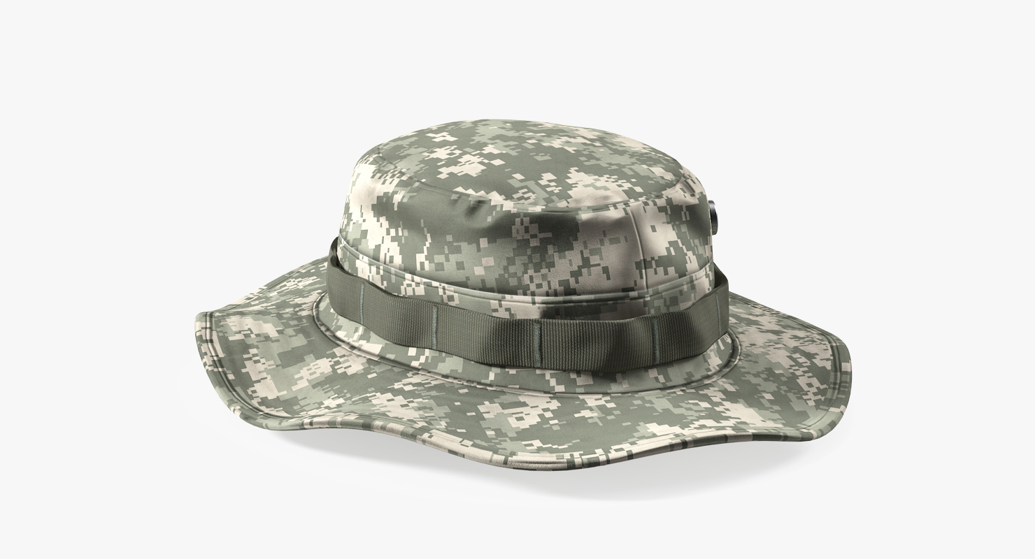 3D model US Army ACU Digital Boonie Hat