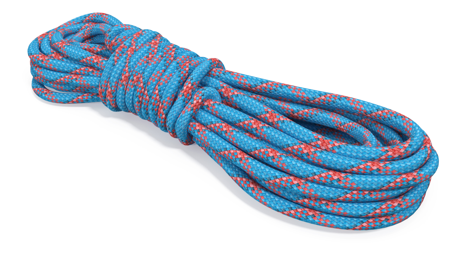 Nylon Climbing Rope 3D model