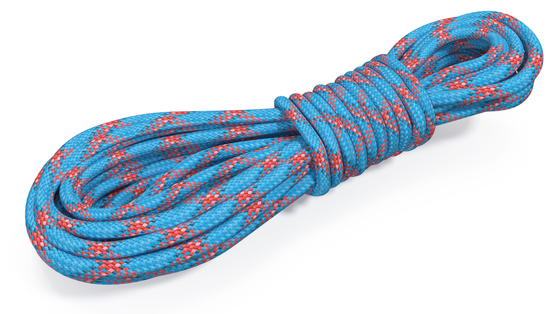 Nylon Climbing Rope 3D model