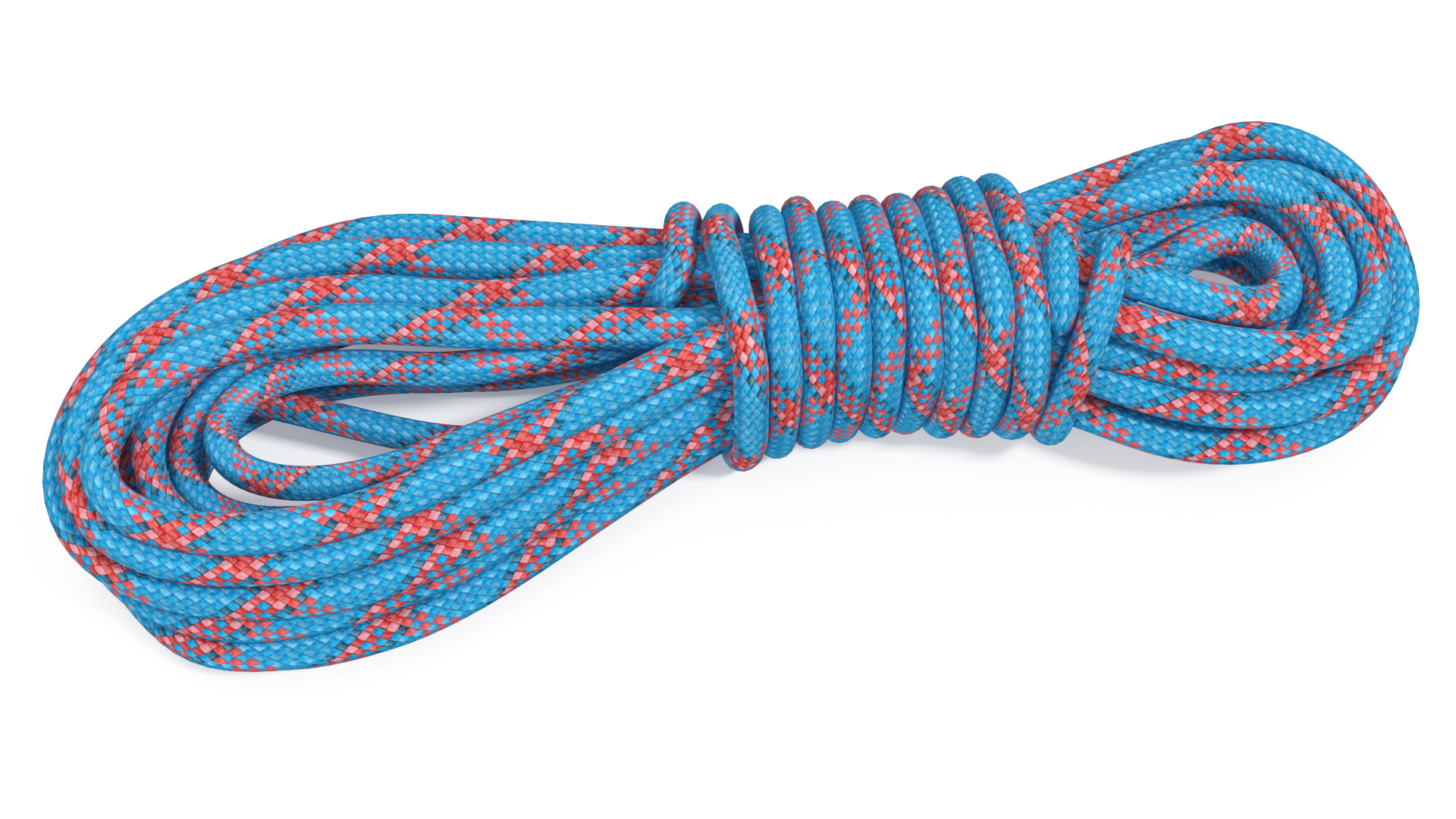 Nylon Climbing Rope 3D model