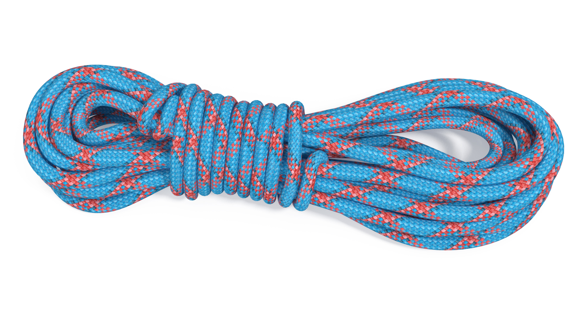 Nylon Climbing Rope 3D model