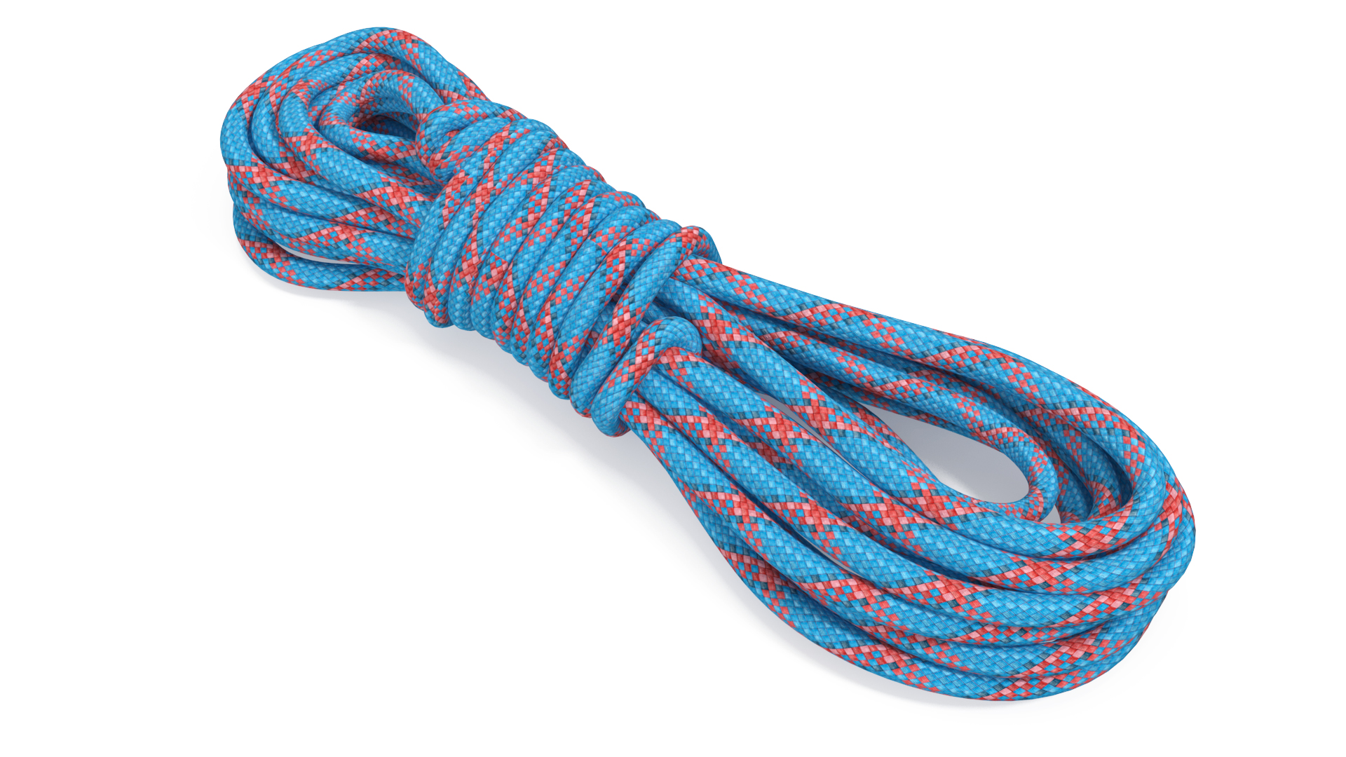 Nylon Climbing Rope 3D model