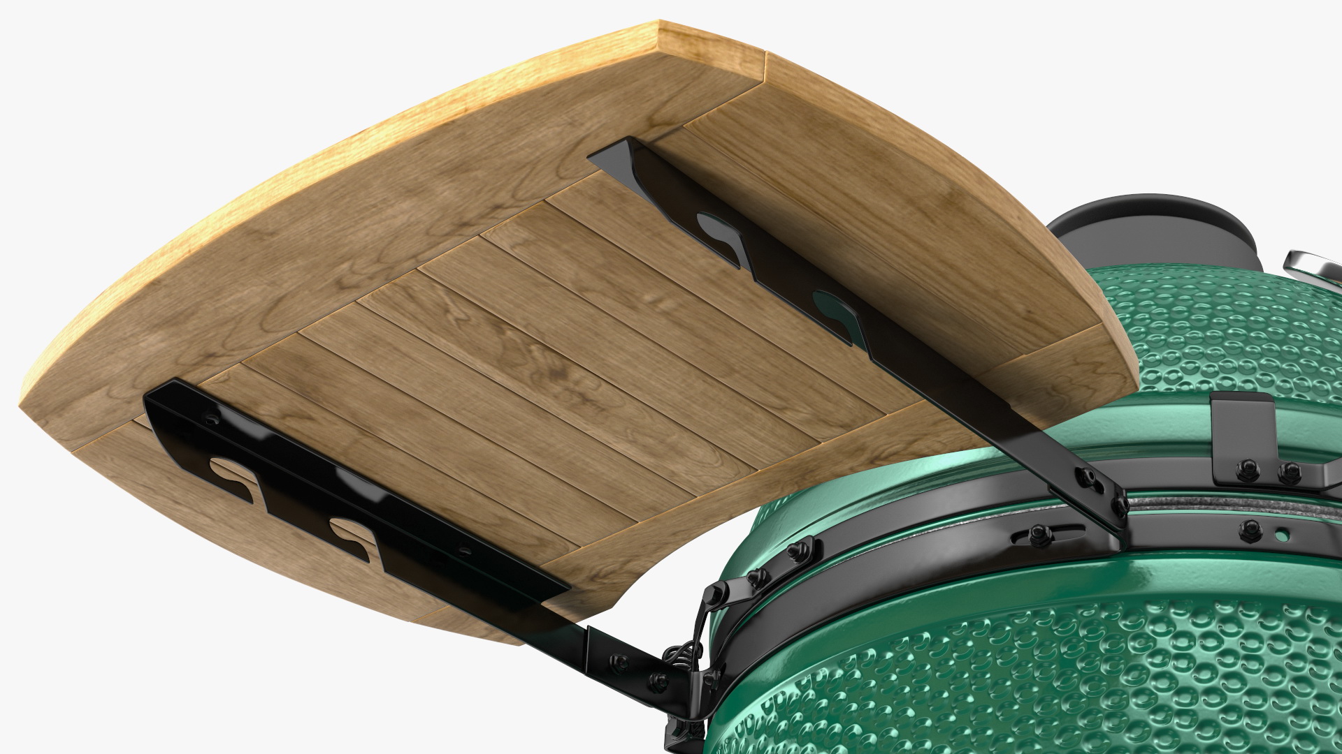 3D model Big Green Egg BBQ Grill Closed