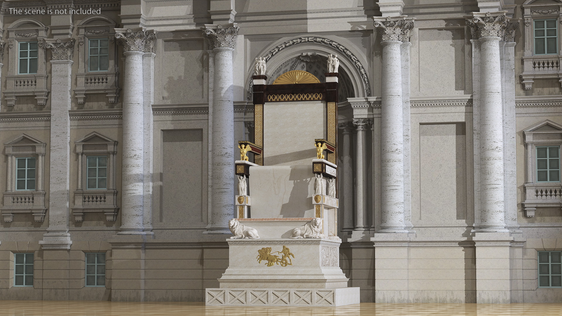 3D Zeus Throne