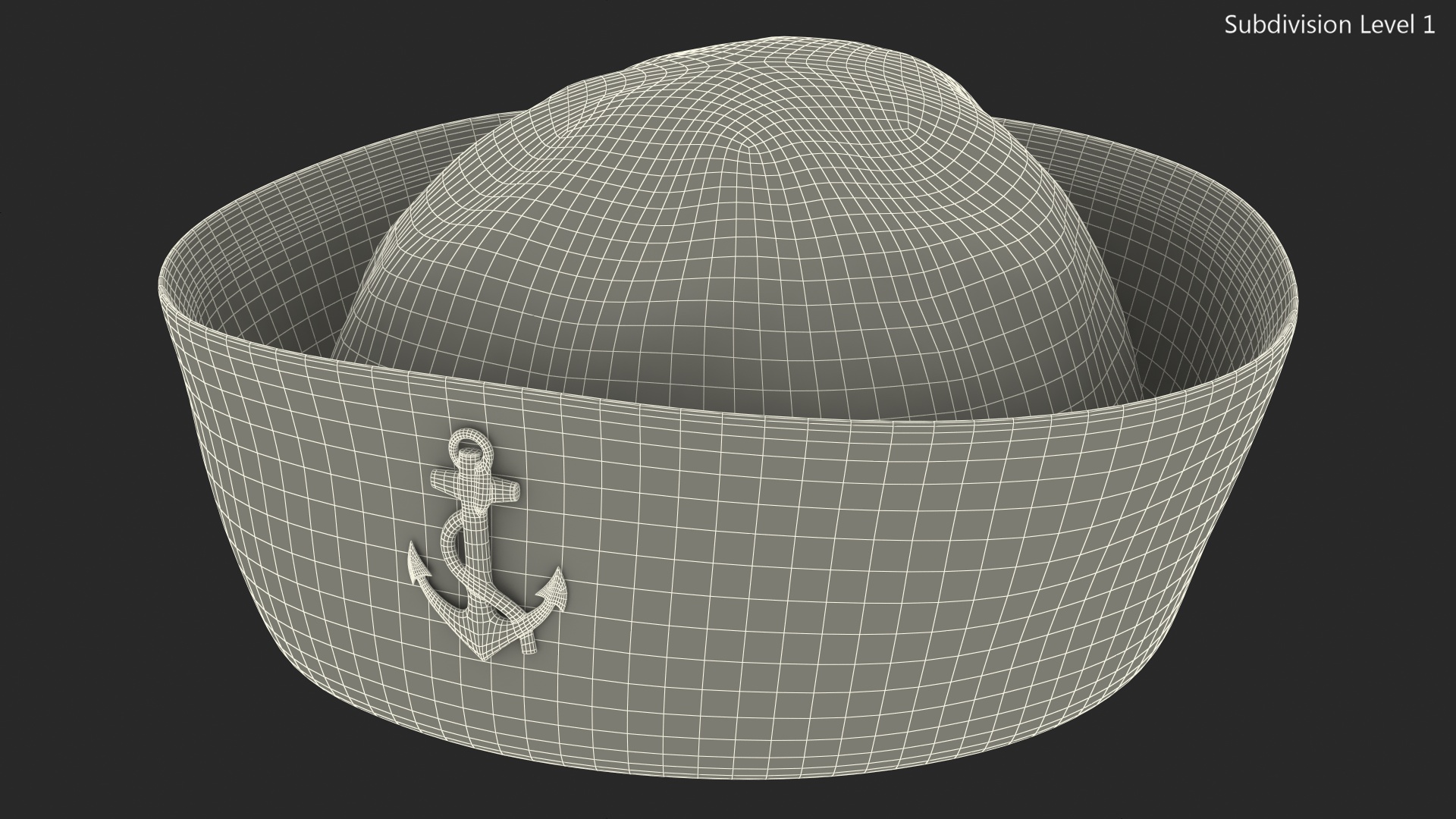 3D model Sailor Hat