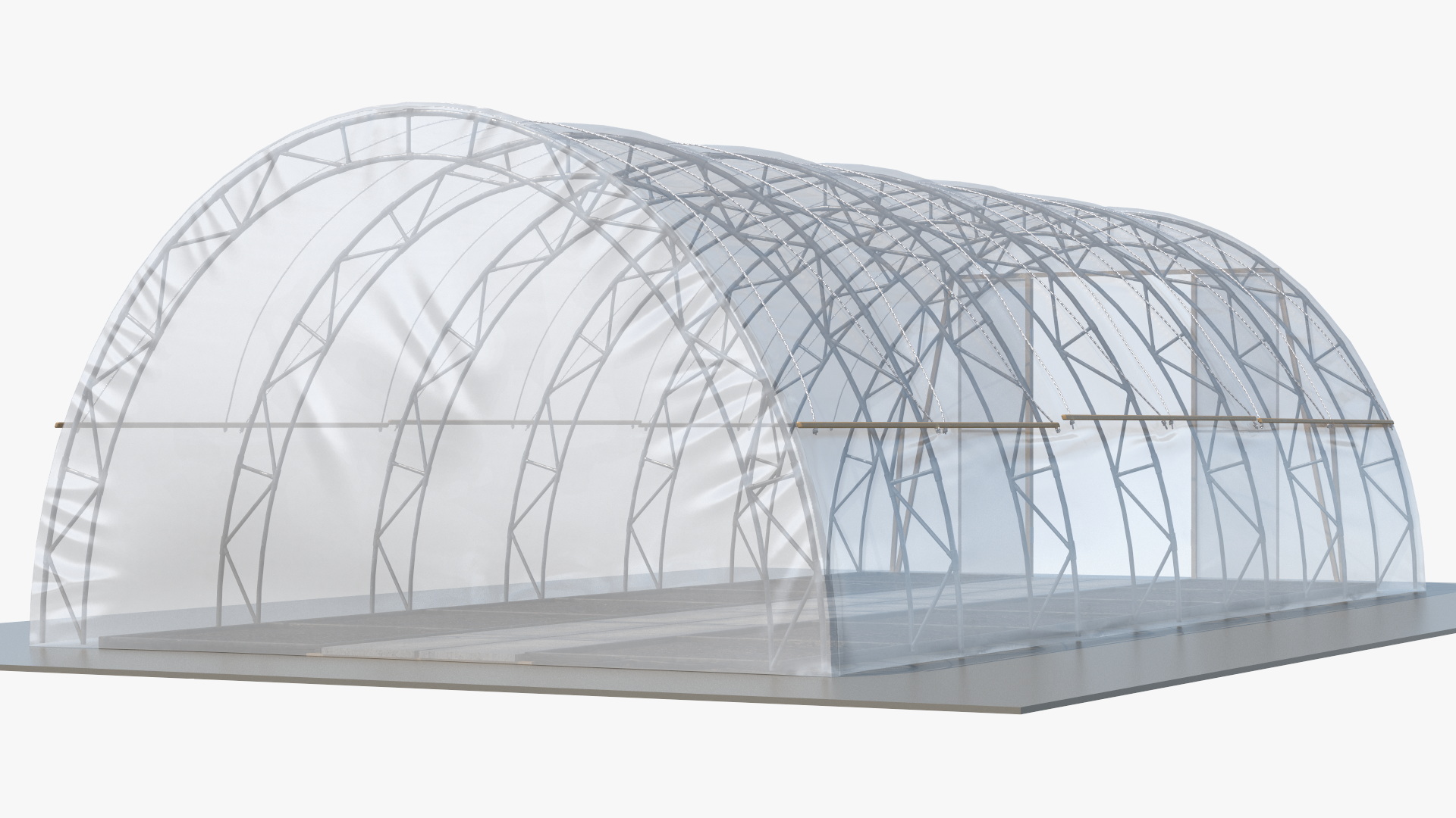 3D model Greenhouse Long Tent