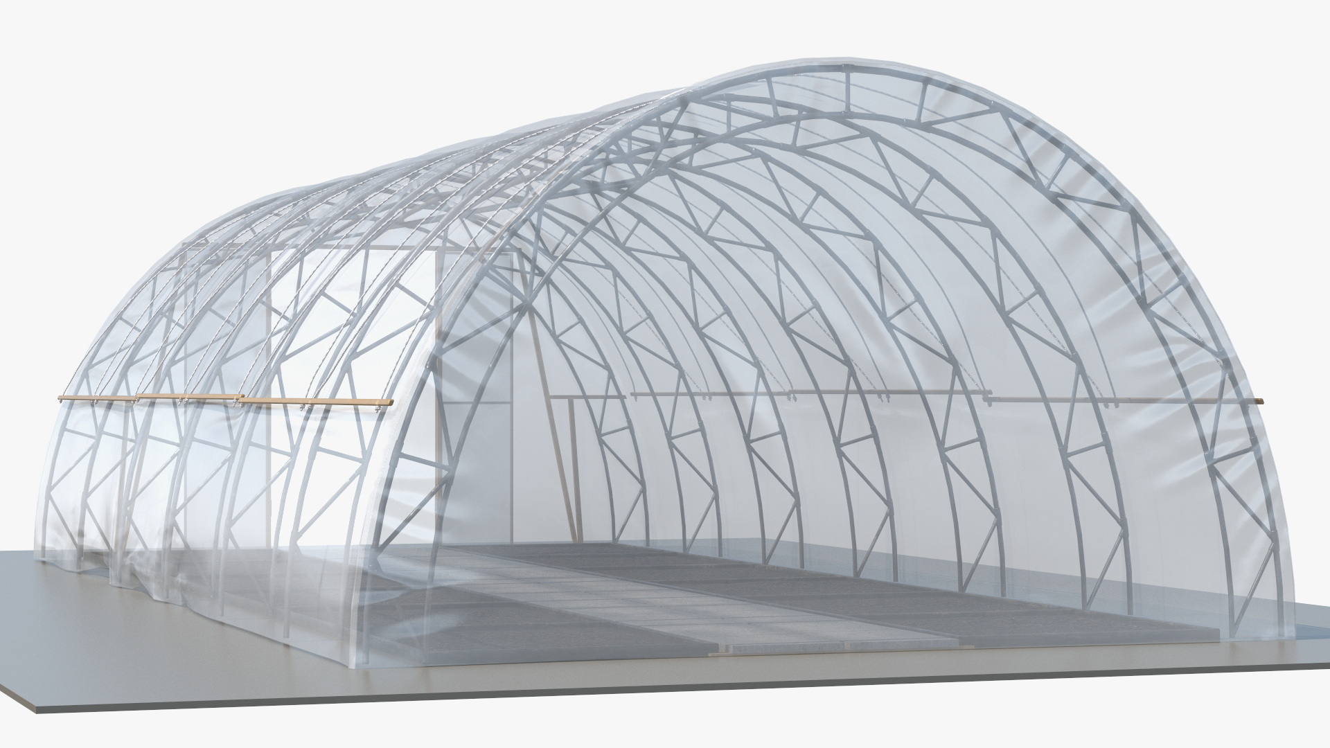 3D model Greenhouse Long Tent