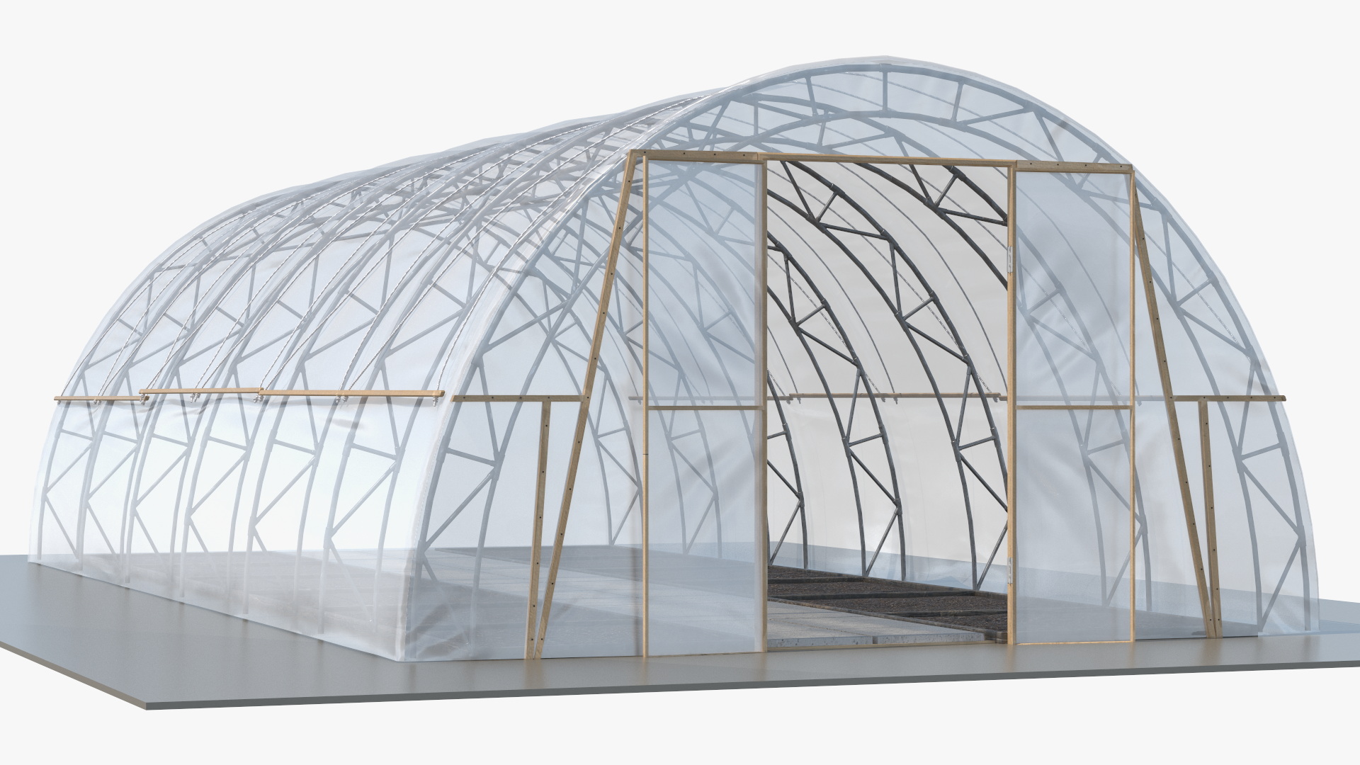 3D model Greenhouse Long Tent