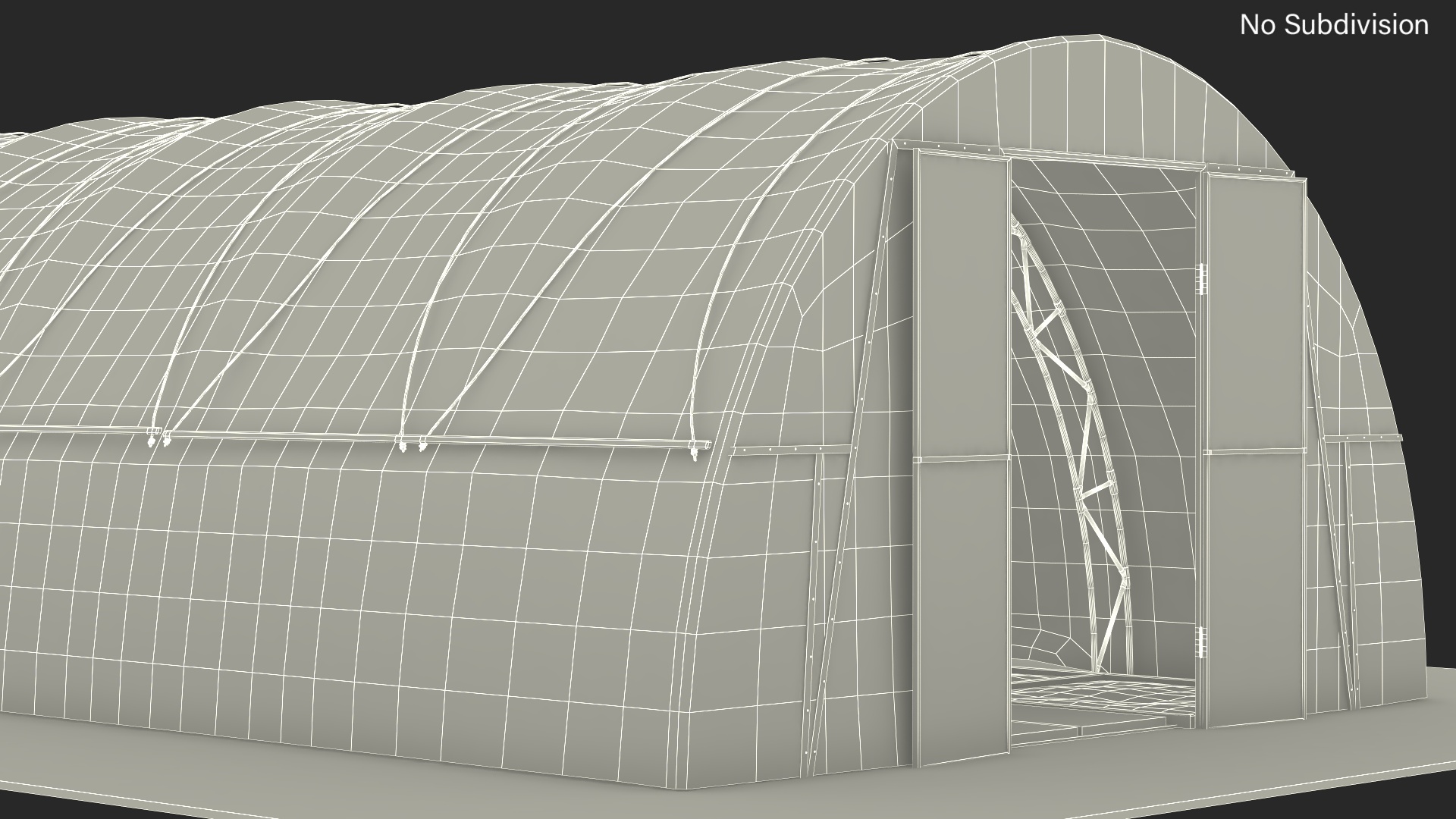 3D model Greenhouse Long Tent