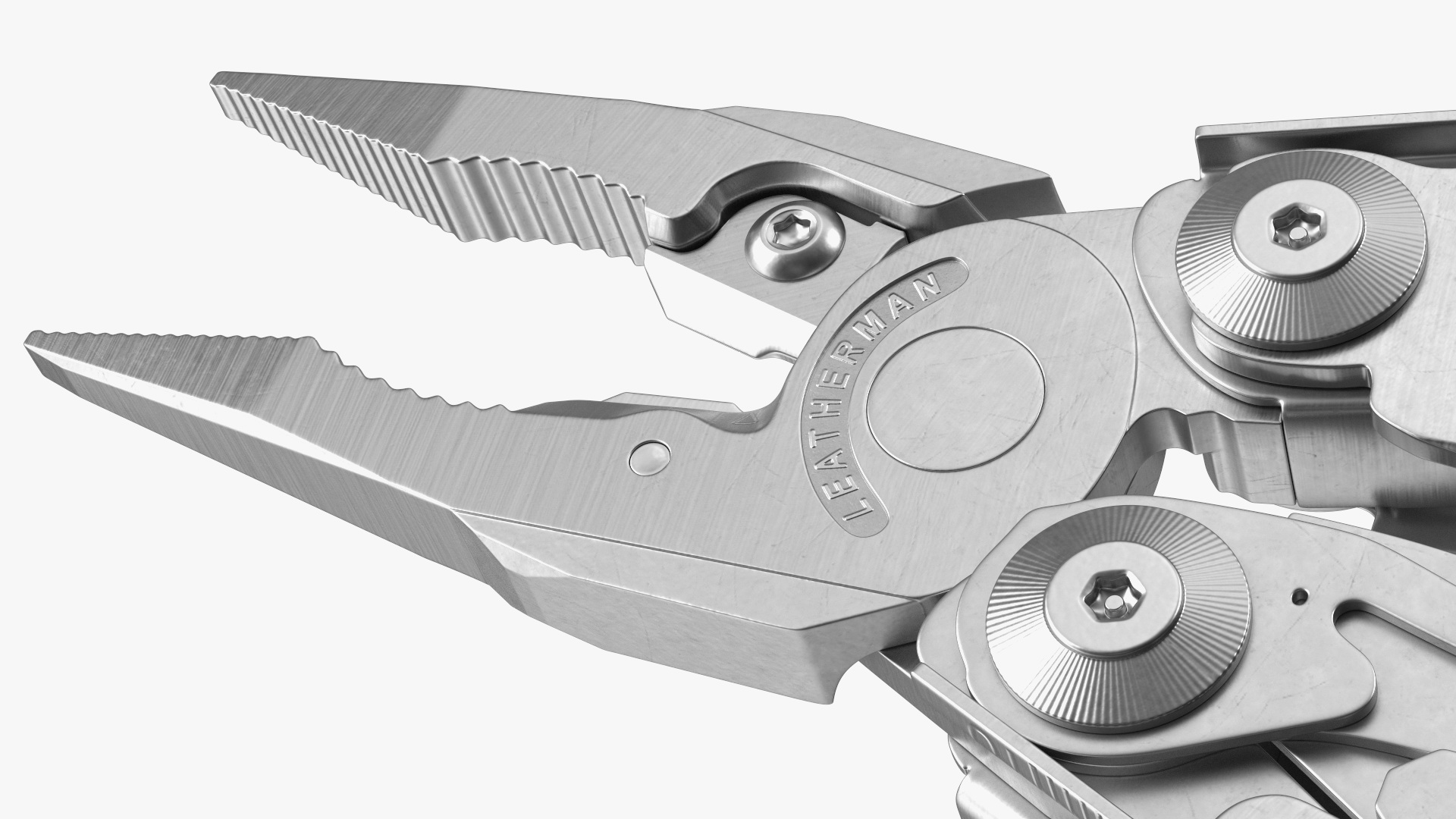 3D Leatherman Surge Multitool Silver Open model