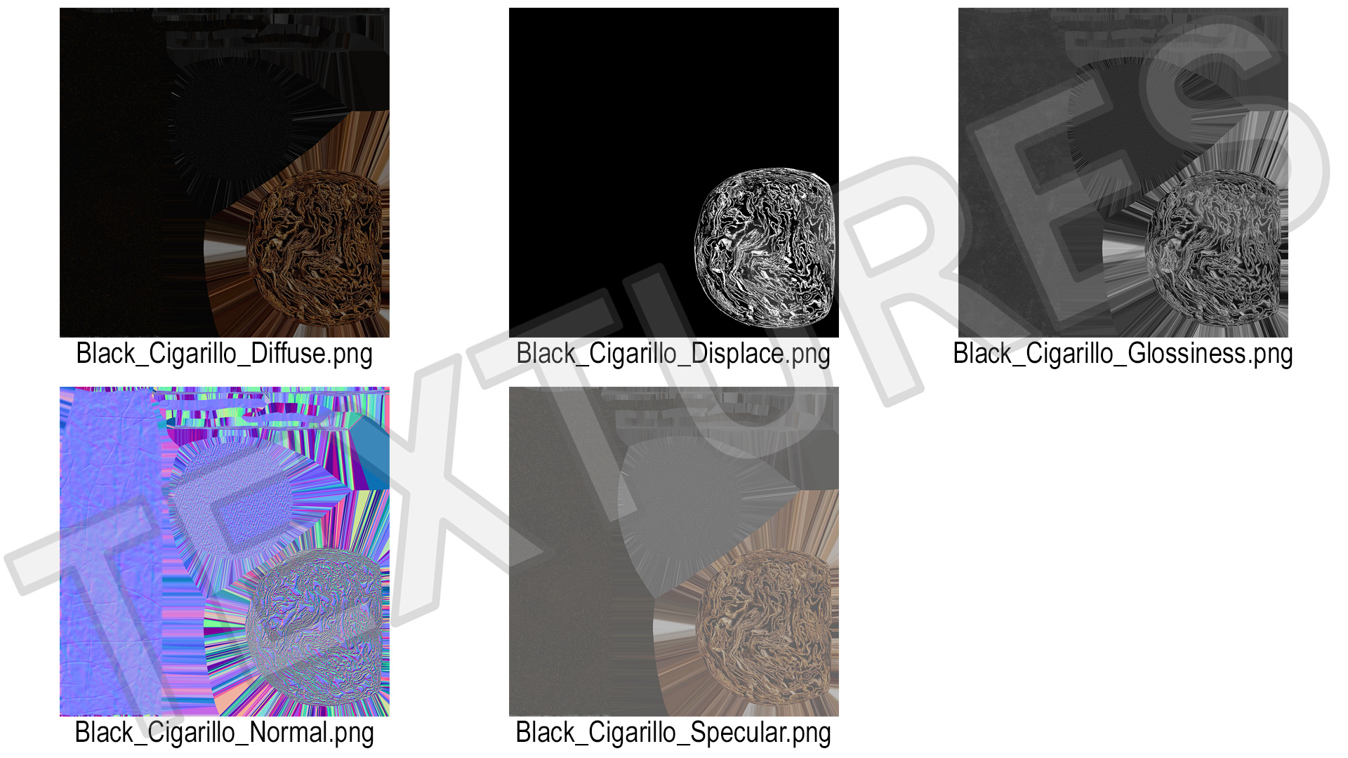 3D model Black Cigarillo