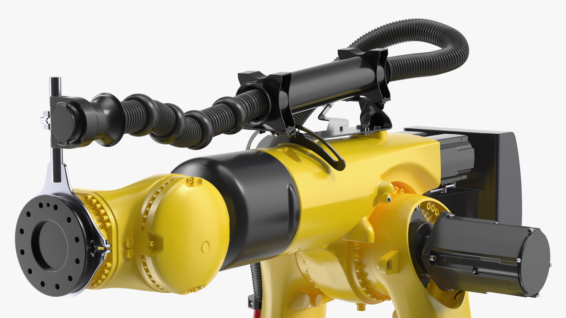 Ultra Robotic Arm Yellow 3D model