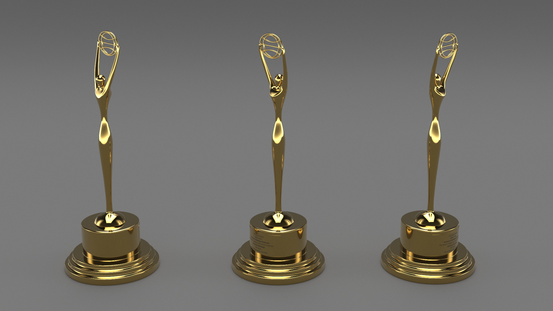 3D model Clio Award Gold