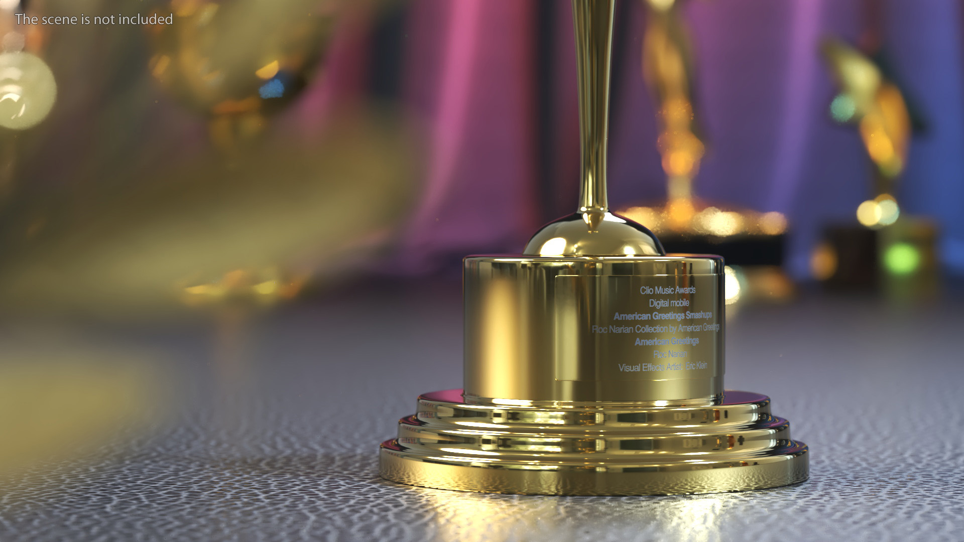 3D model Clio Award Gold