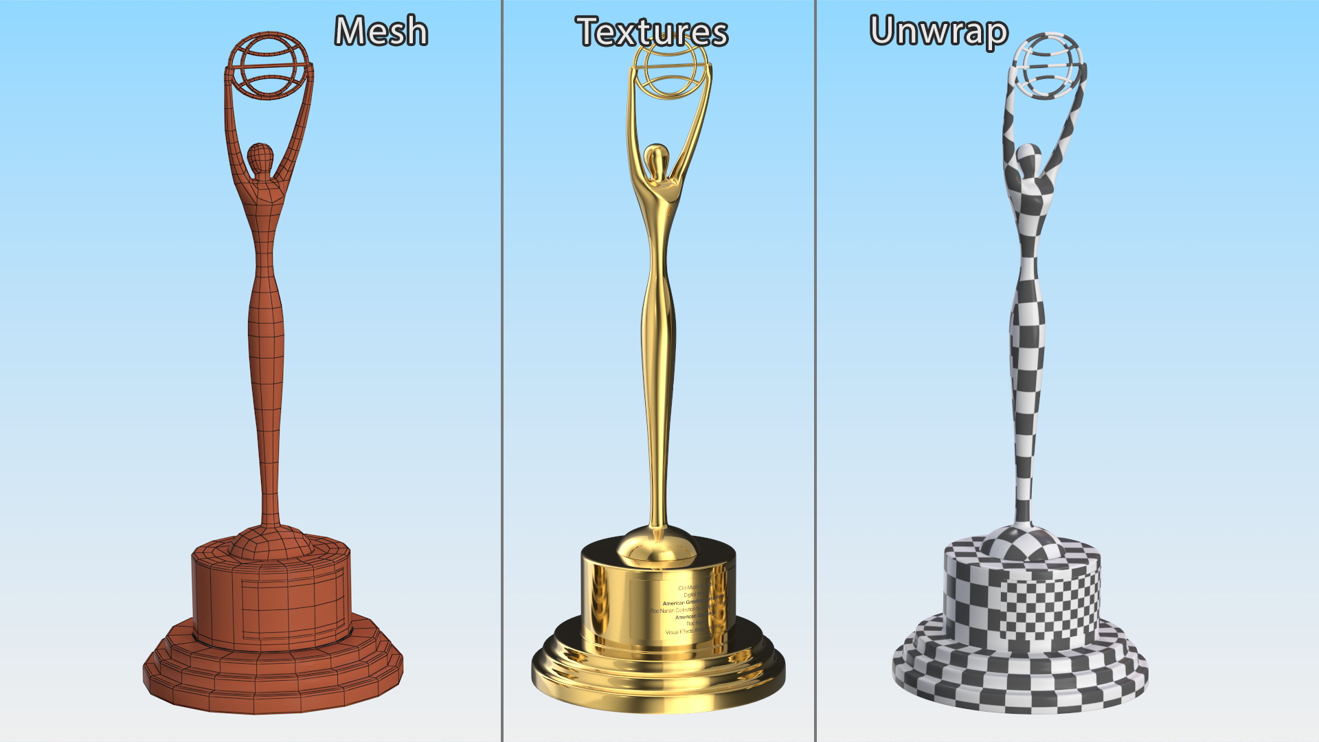 3D model Clio Award Gold