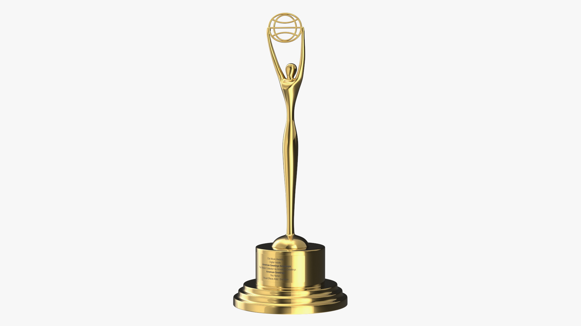 3D model Clio Award Gold