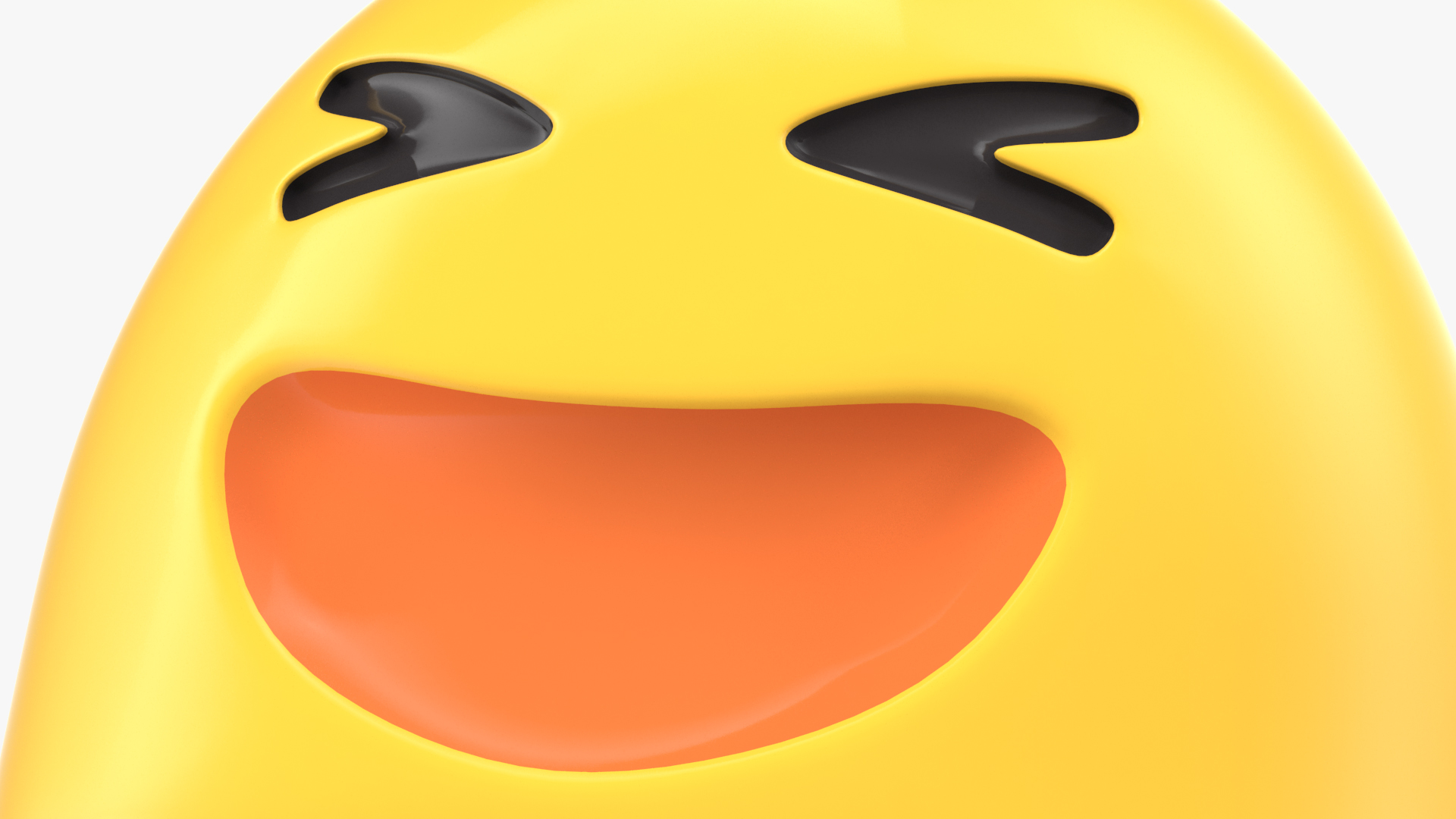 3D ROFL Android Emoji model