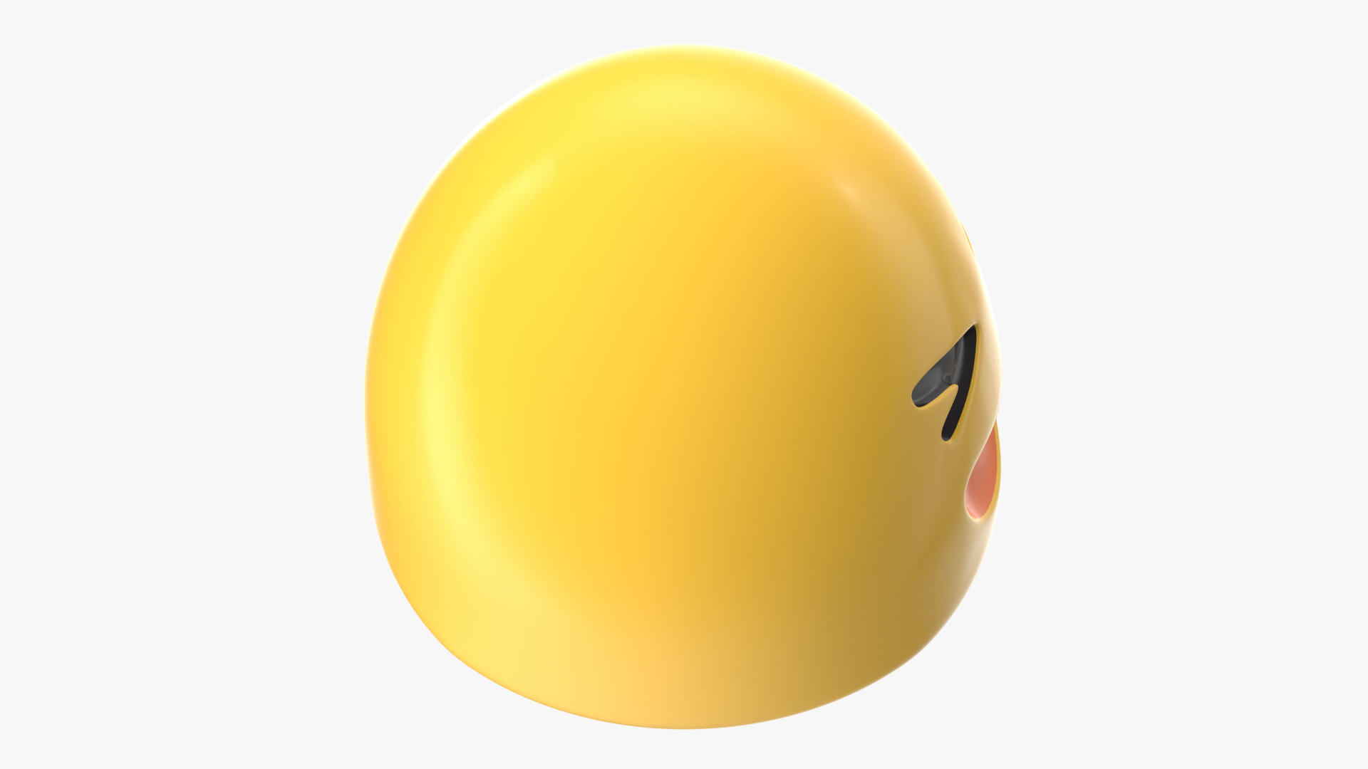 3D ROFL Android Emoji model