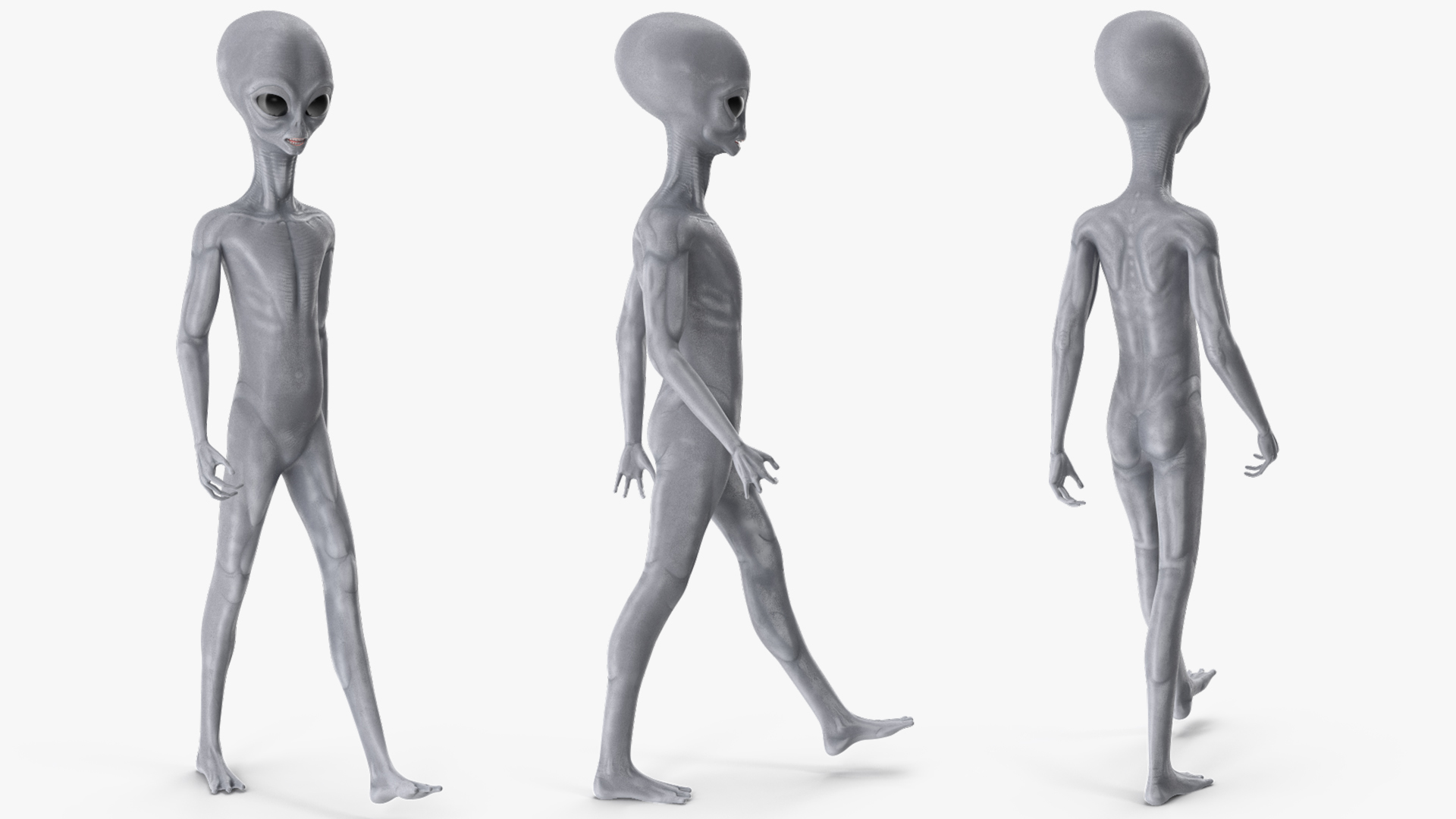 Alien Rigged 3D