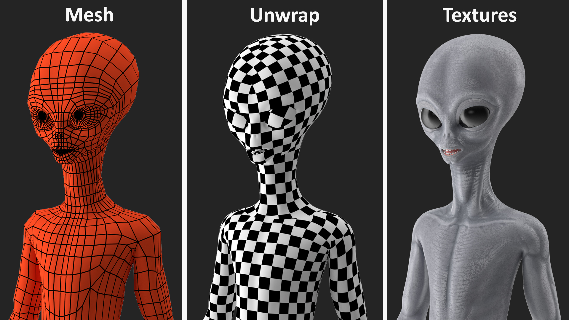 Alien Rigged 3D