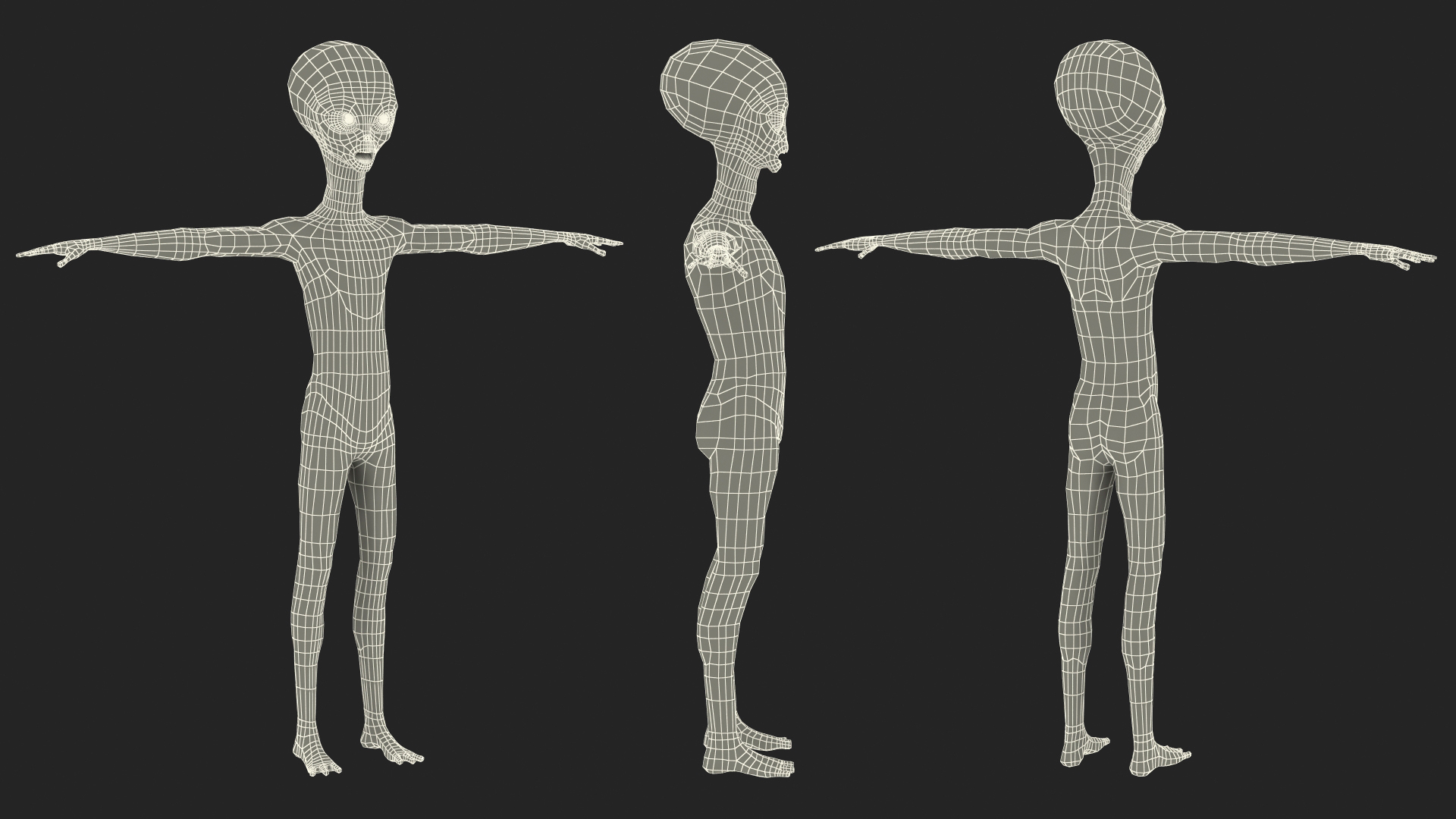 Alien Rigged 3D